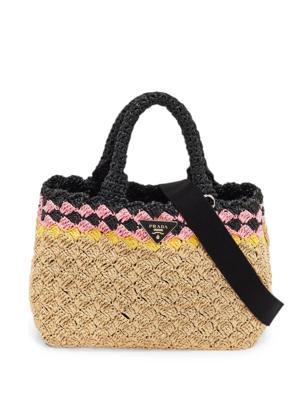 Canapa crochet tote bag