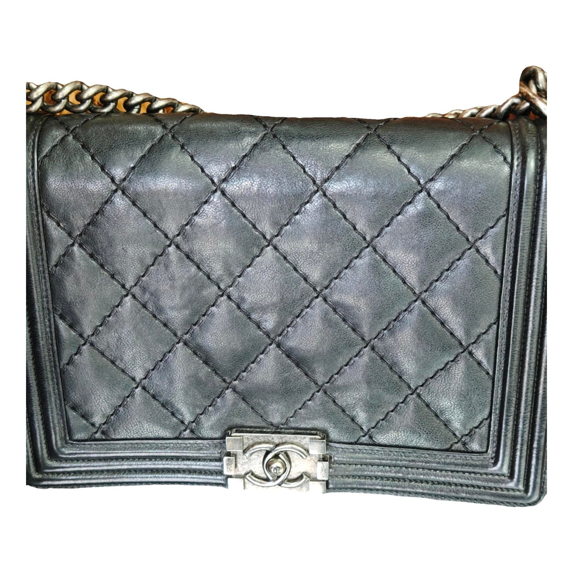 Boy leather crossbody bag