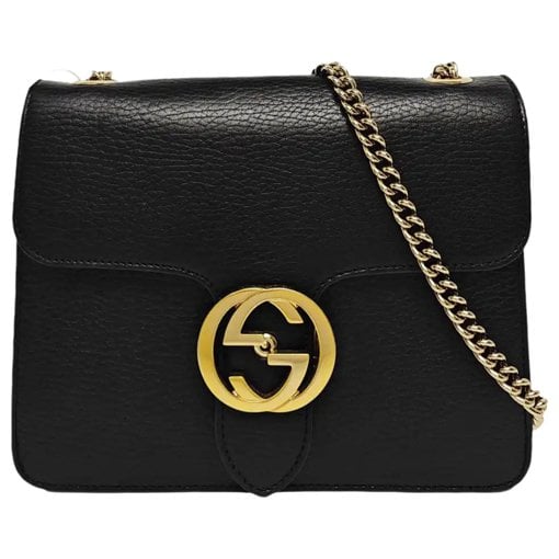 Leather crossbody bag