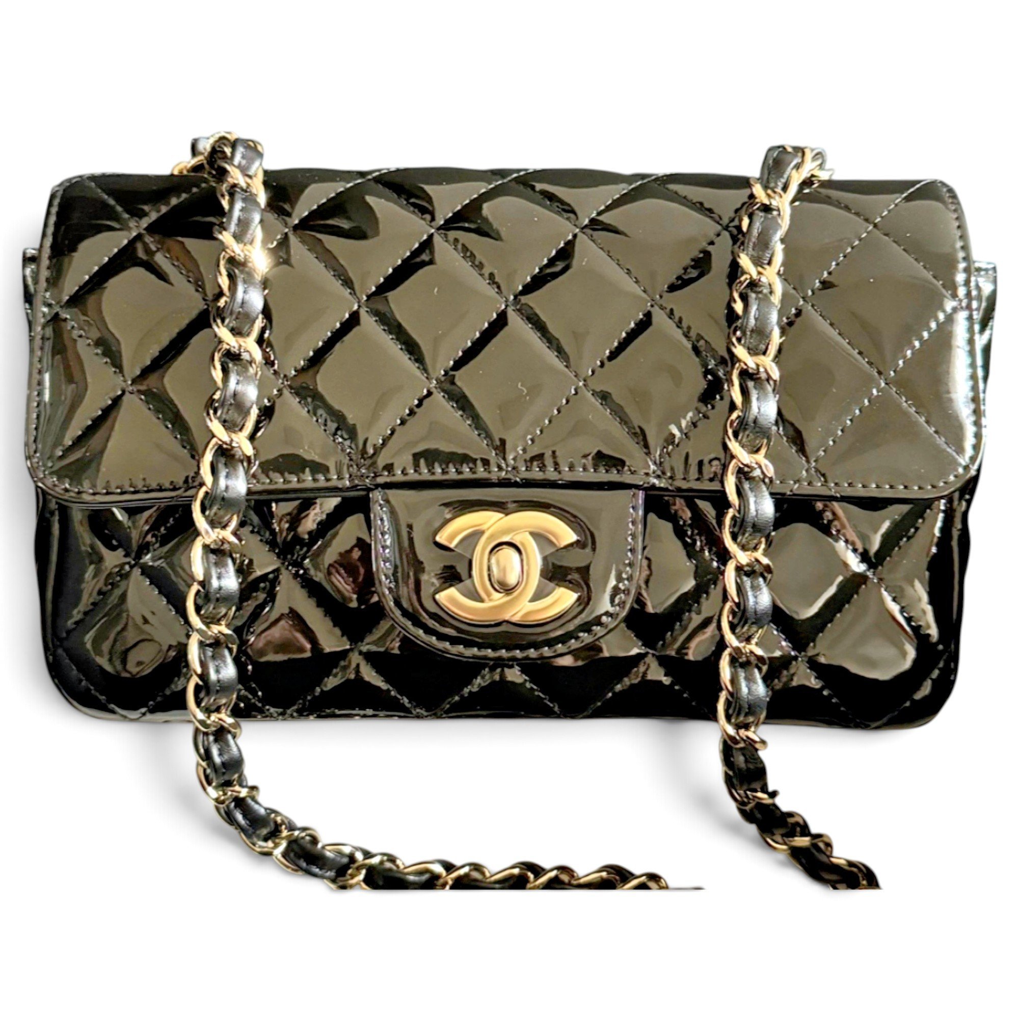 Timeless/Classique patent leather crossbody bag