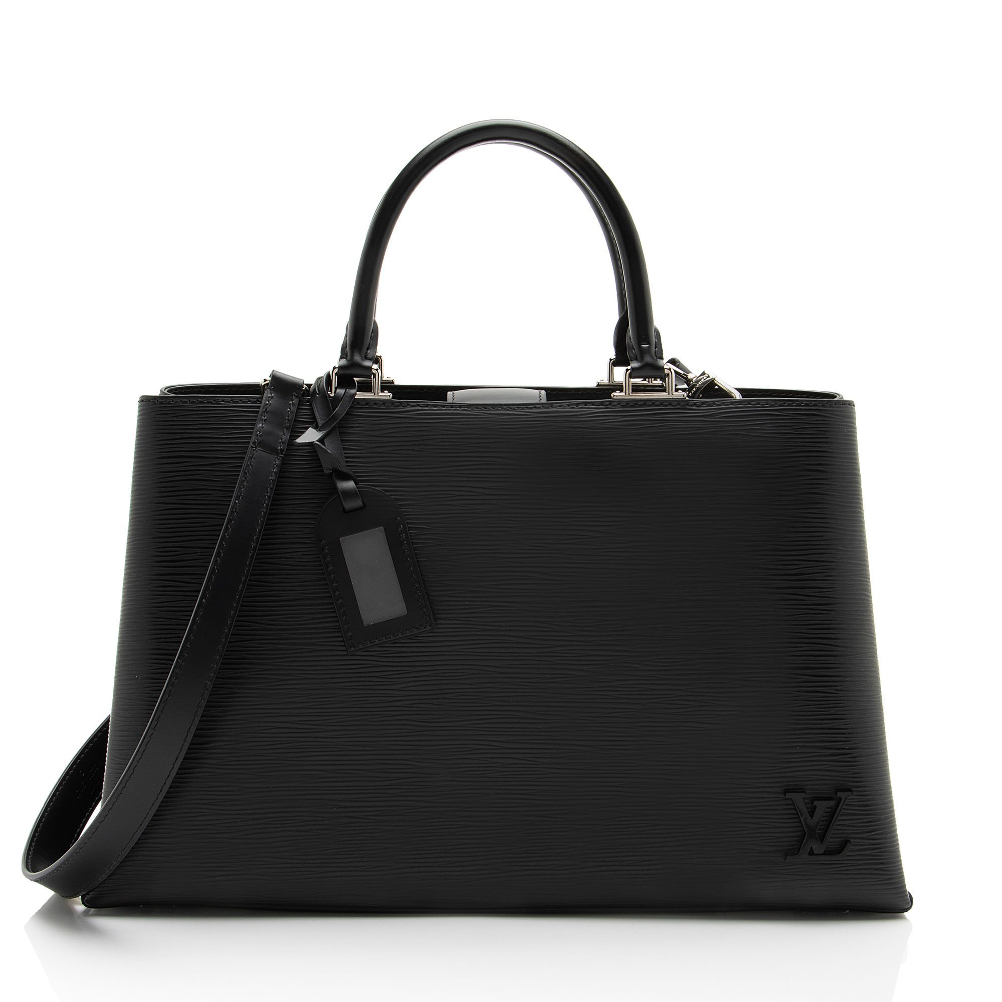 Leather tote