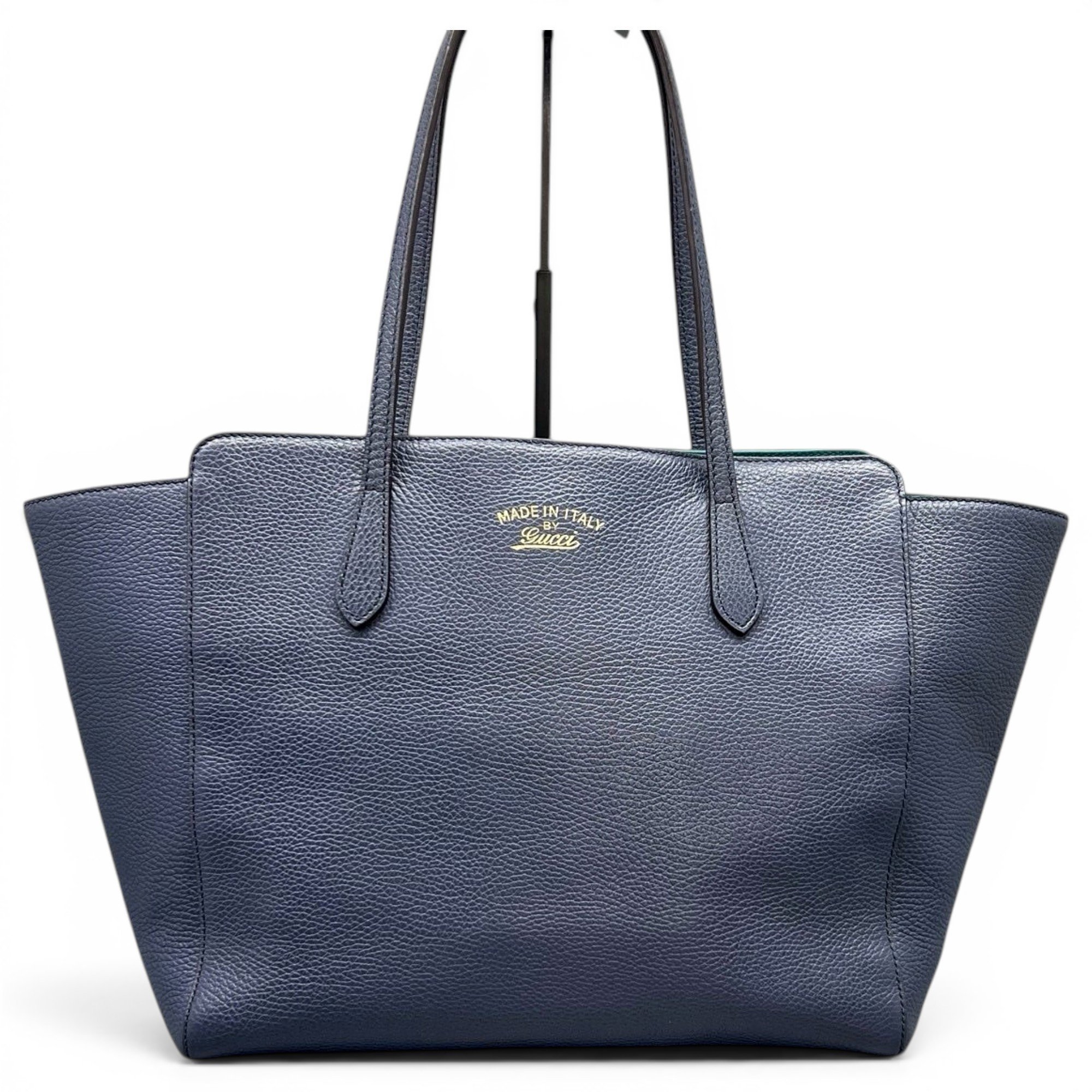 Swing leather tote