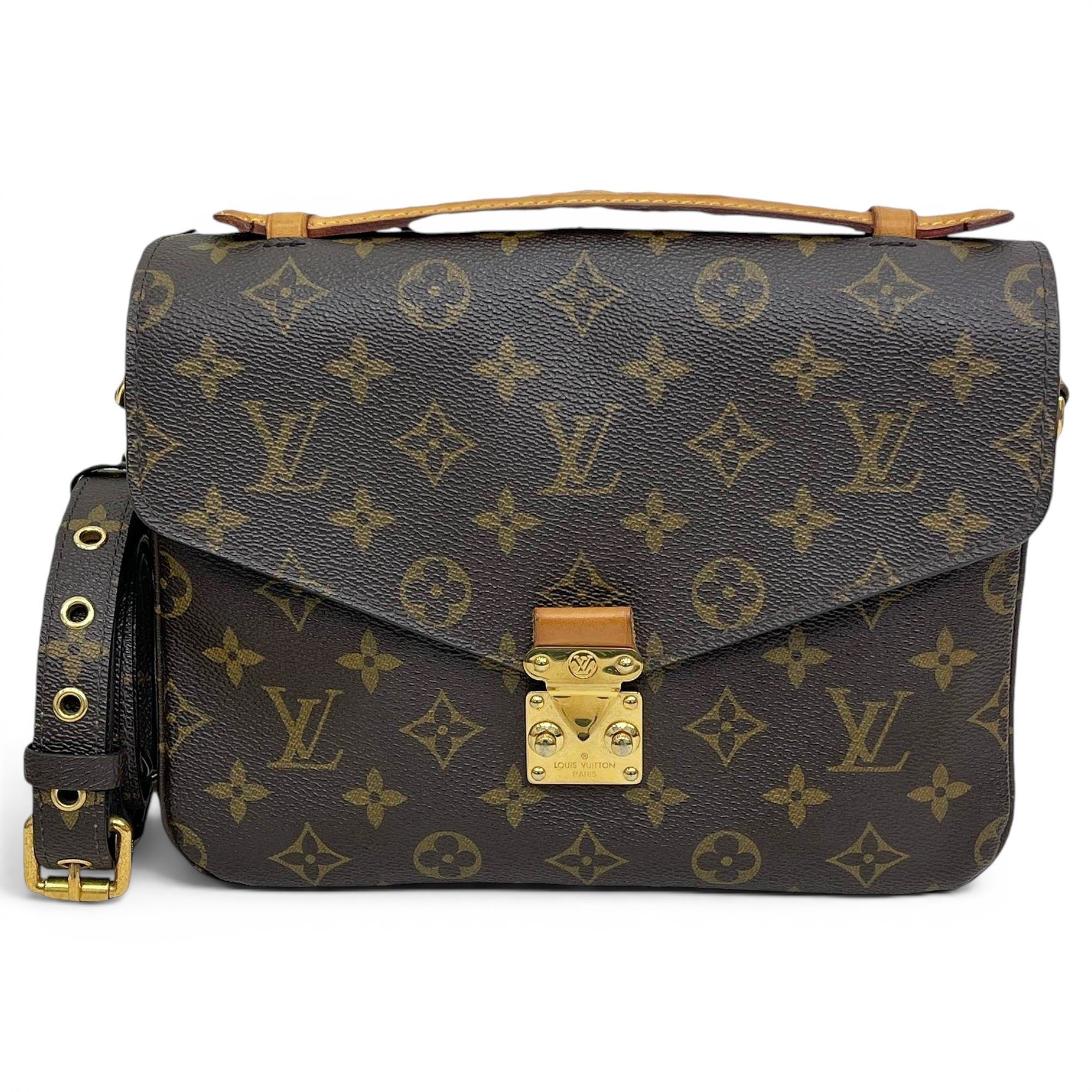 Metis leather crossbody bag