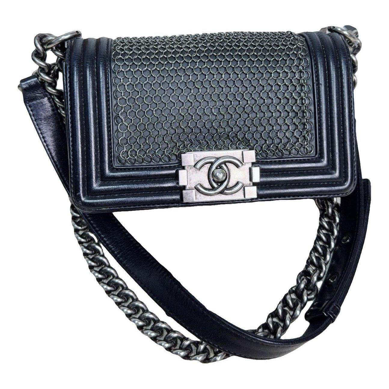 Boy leather bag