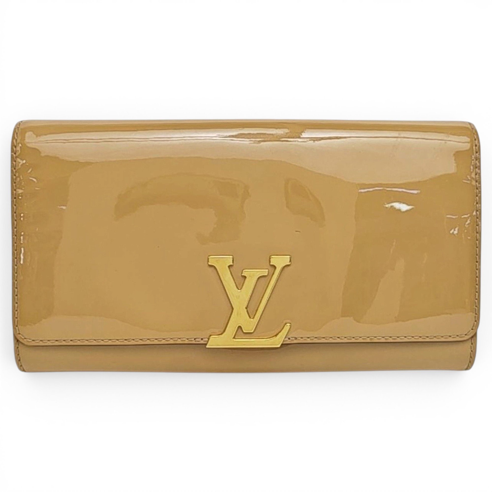 Louise patent leather handbag