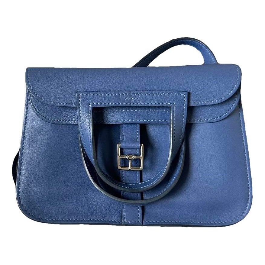 Halzan leather handbag
