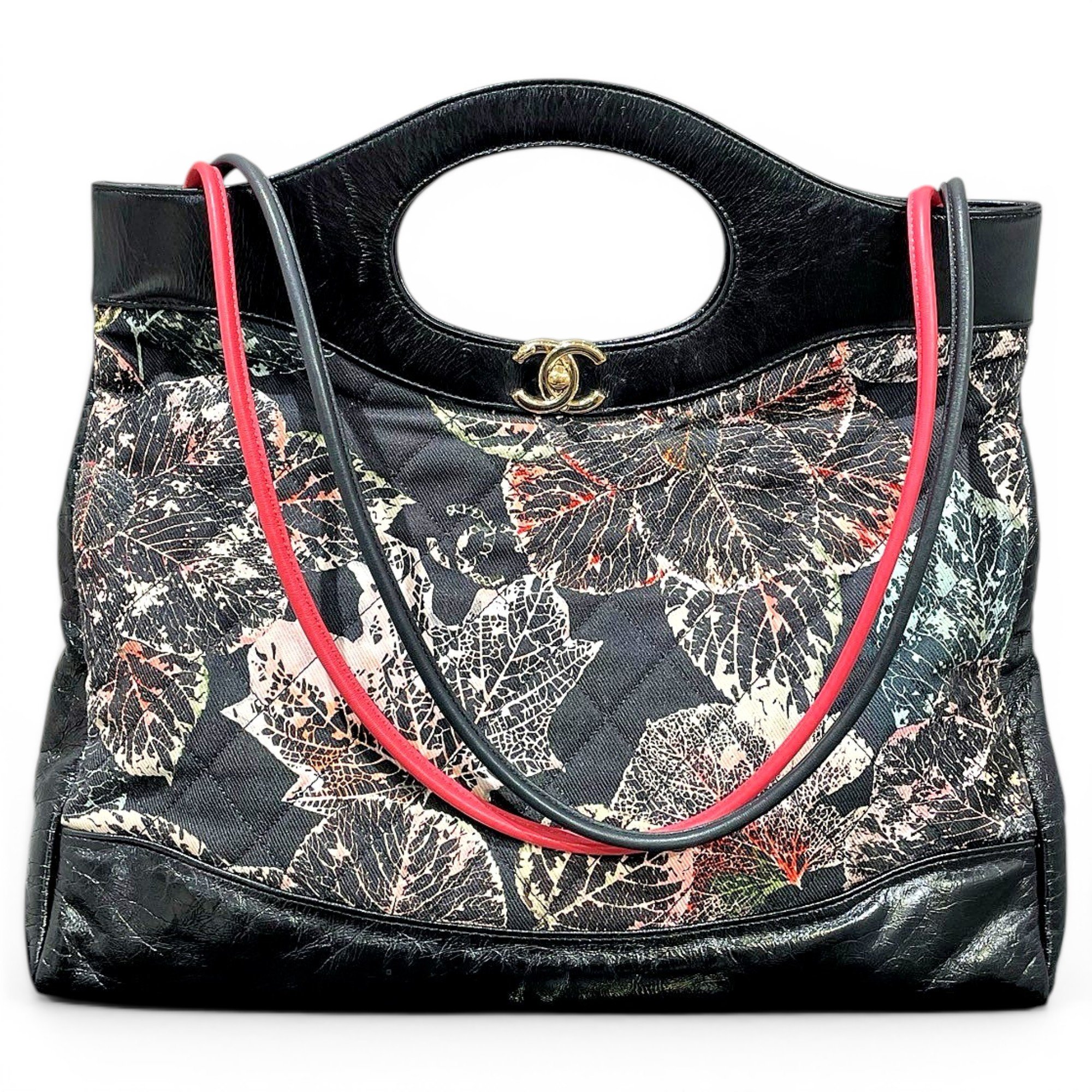 Leather tote