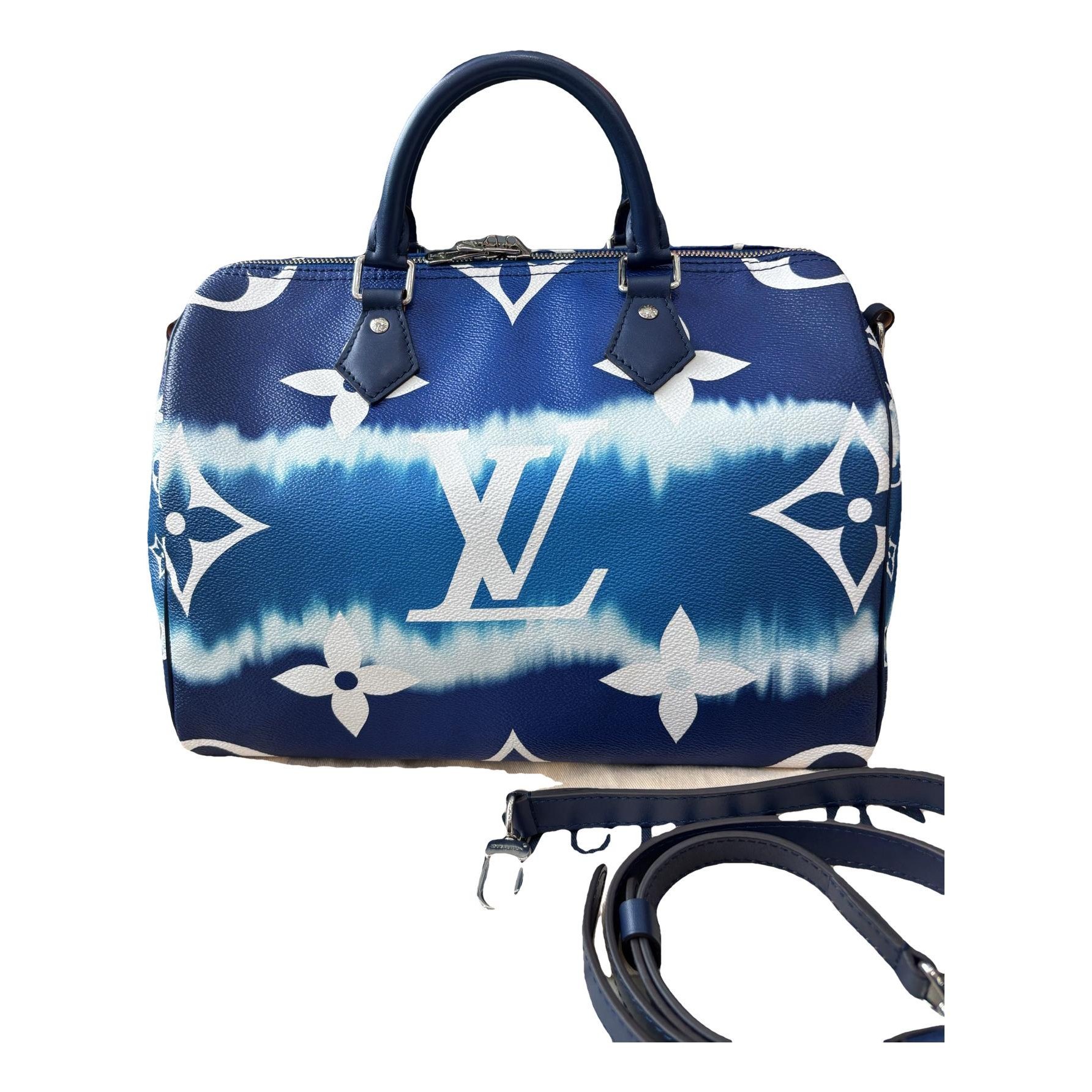 Speedy leather handbag