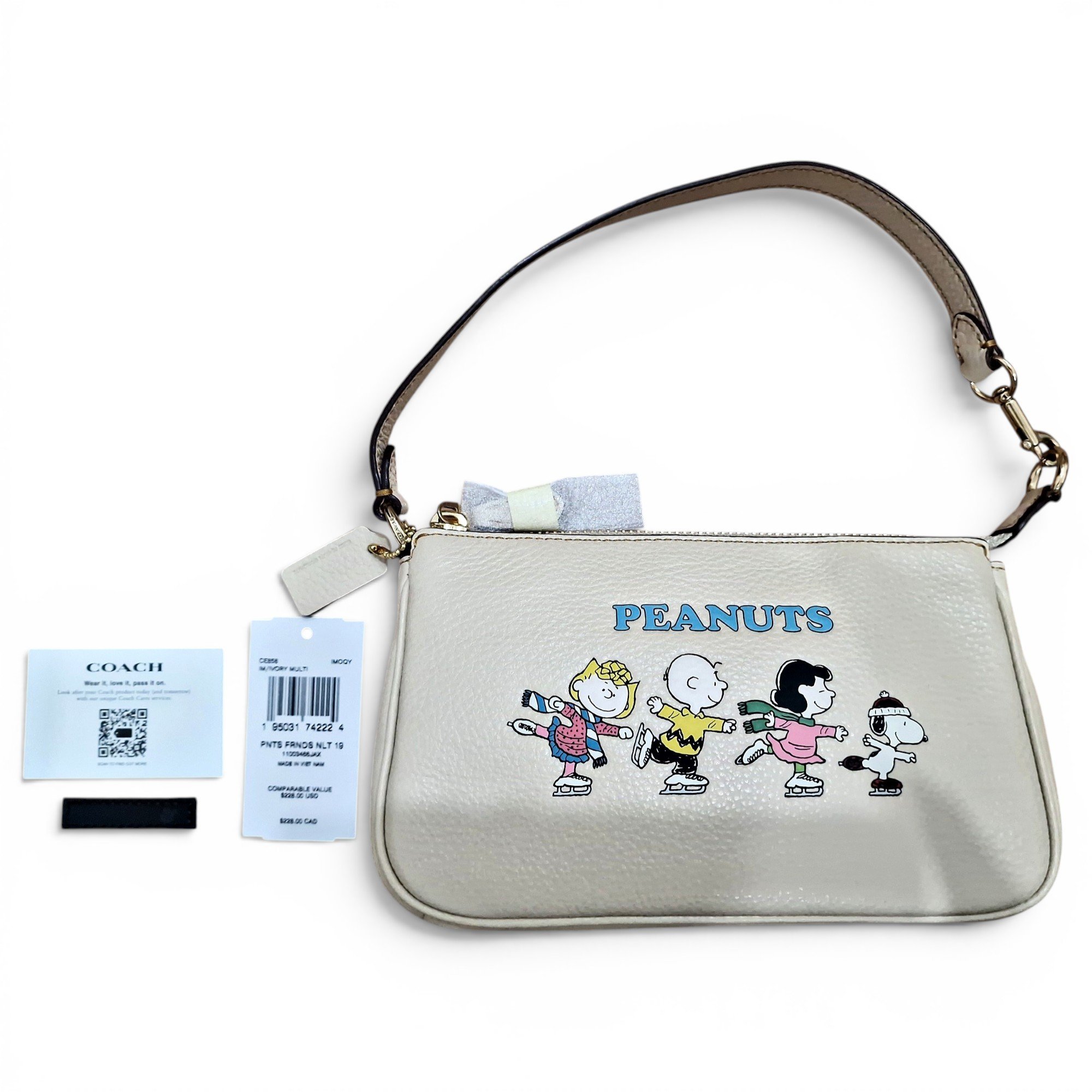 Wristlet nolita 19 leather handbag