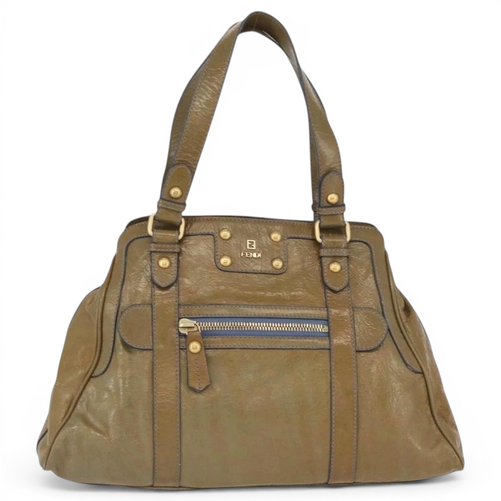 Leather handbag