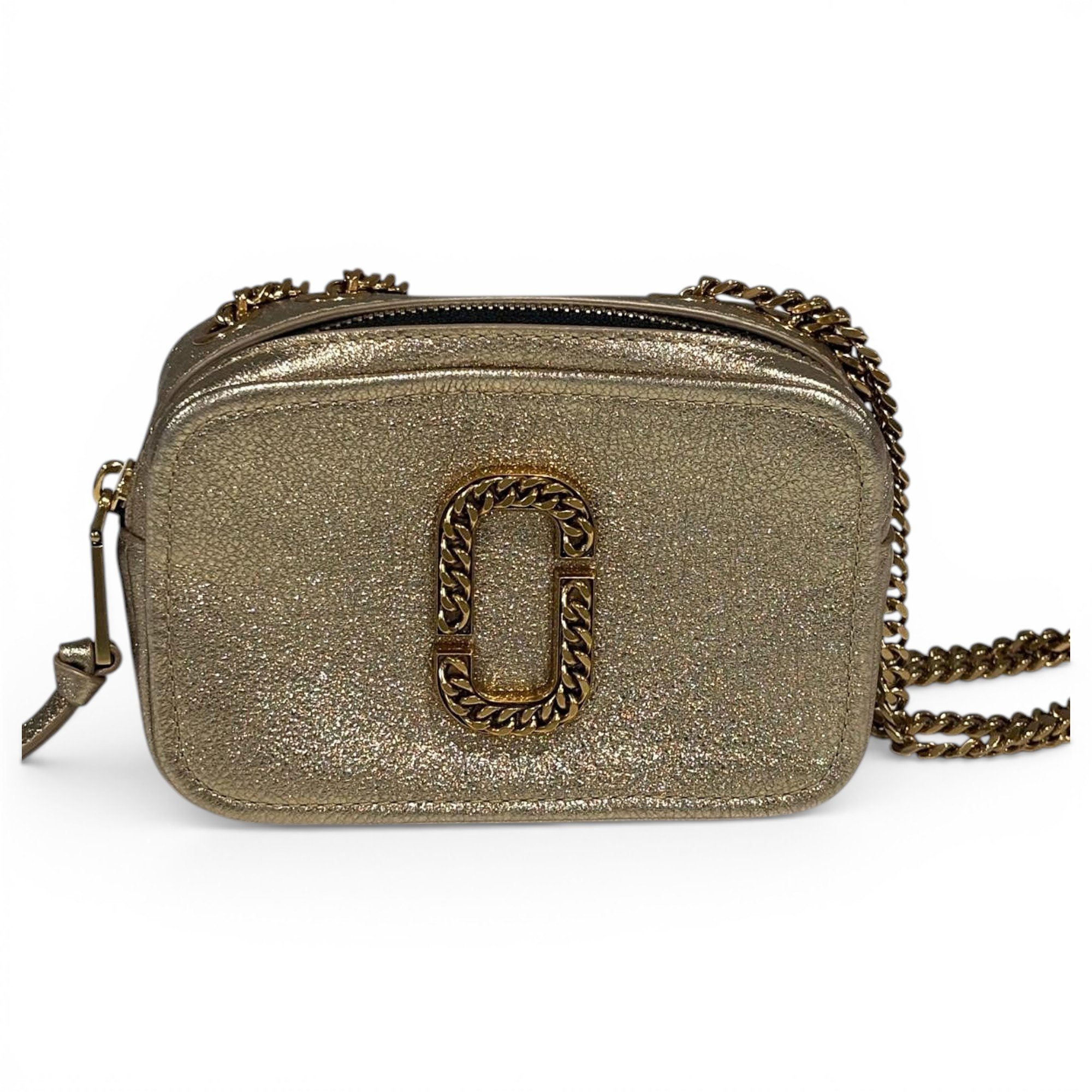 Snapshot leather crossbody bag