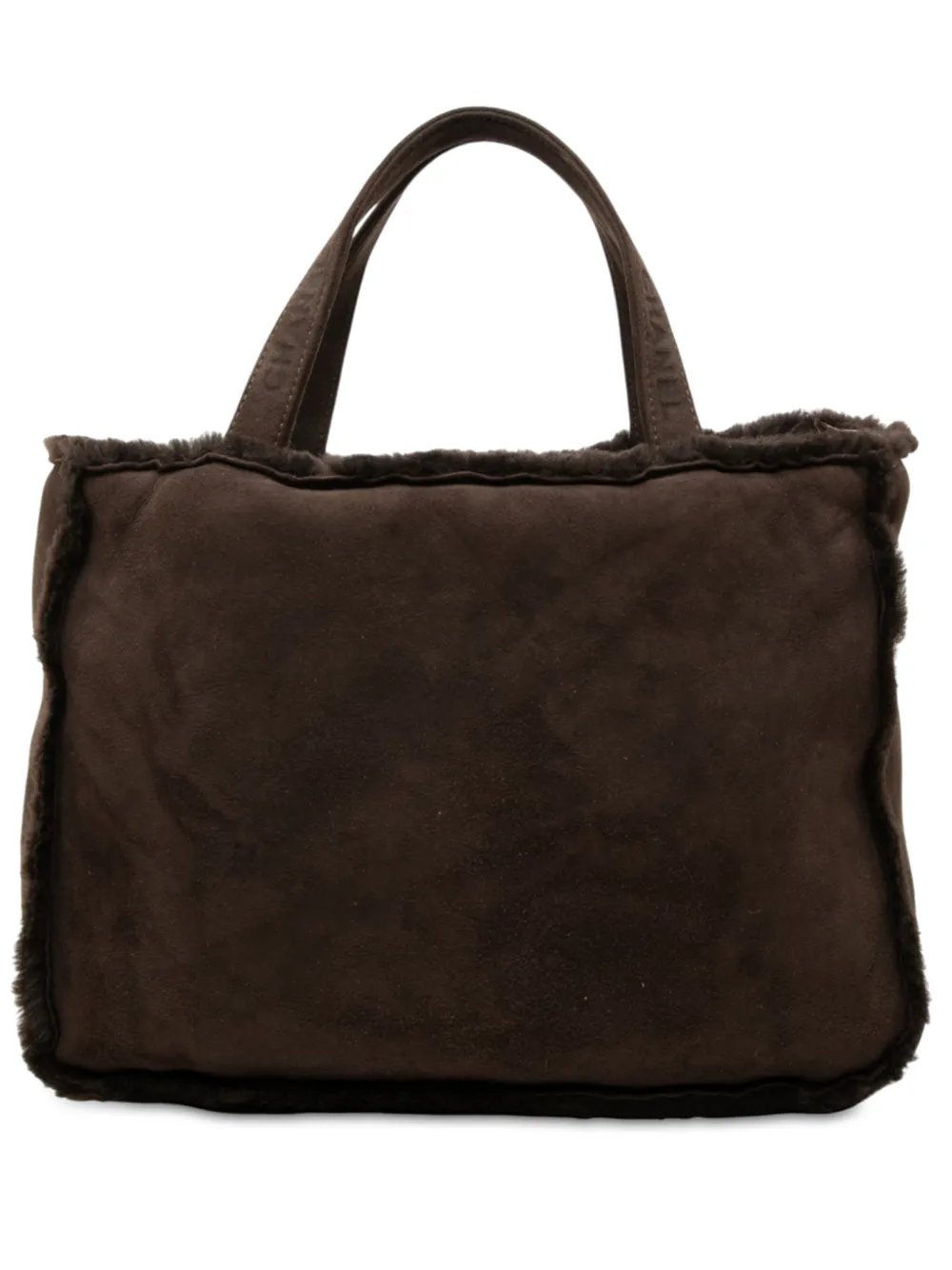 1997-1999 Suede and Shearling tote bag