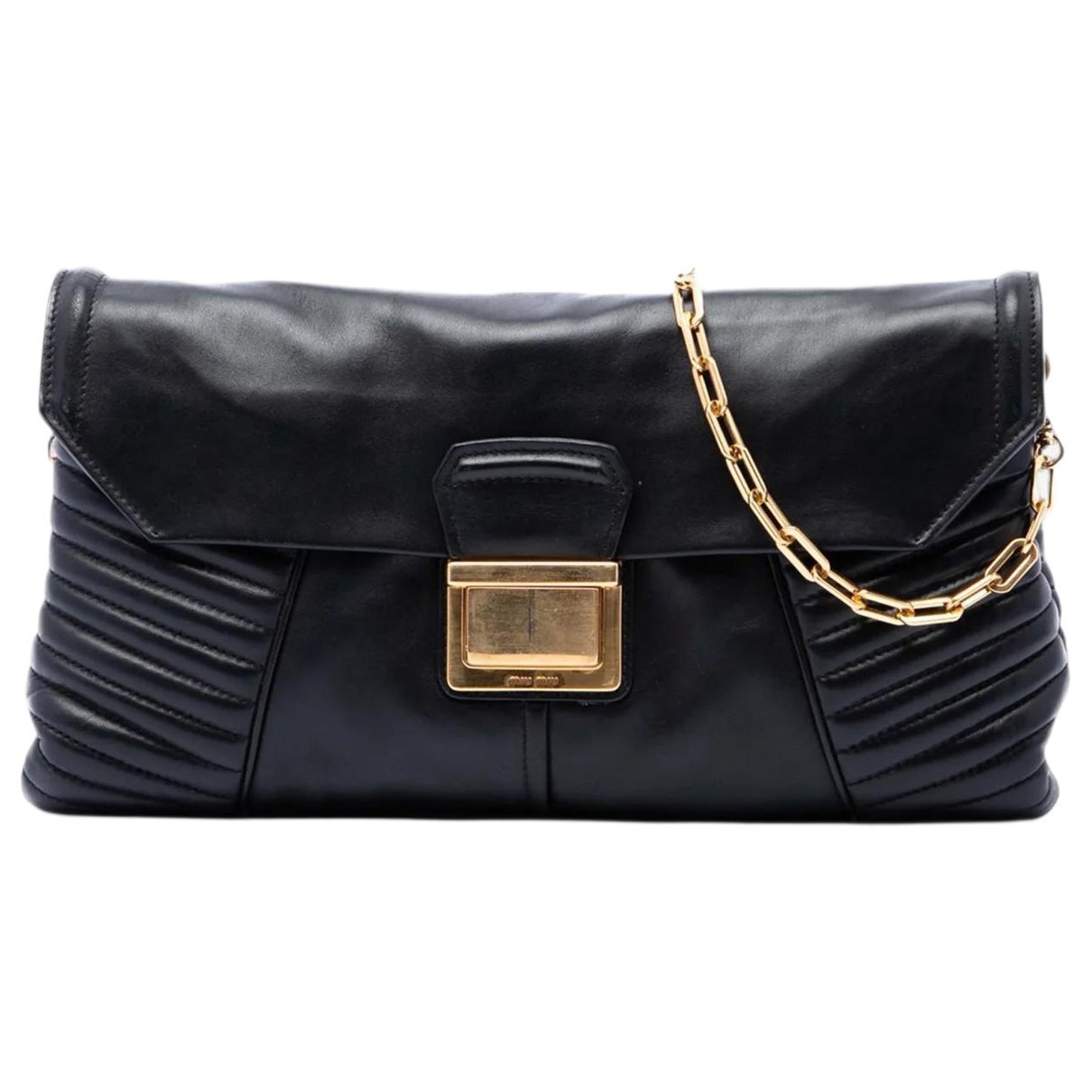 Matelassé leather crossbody bag