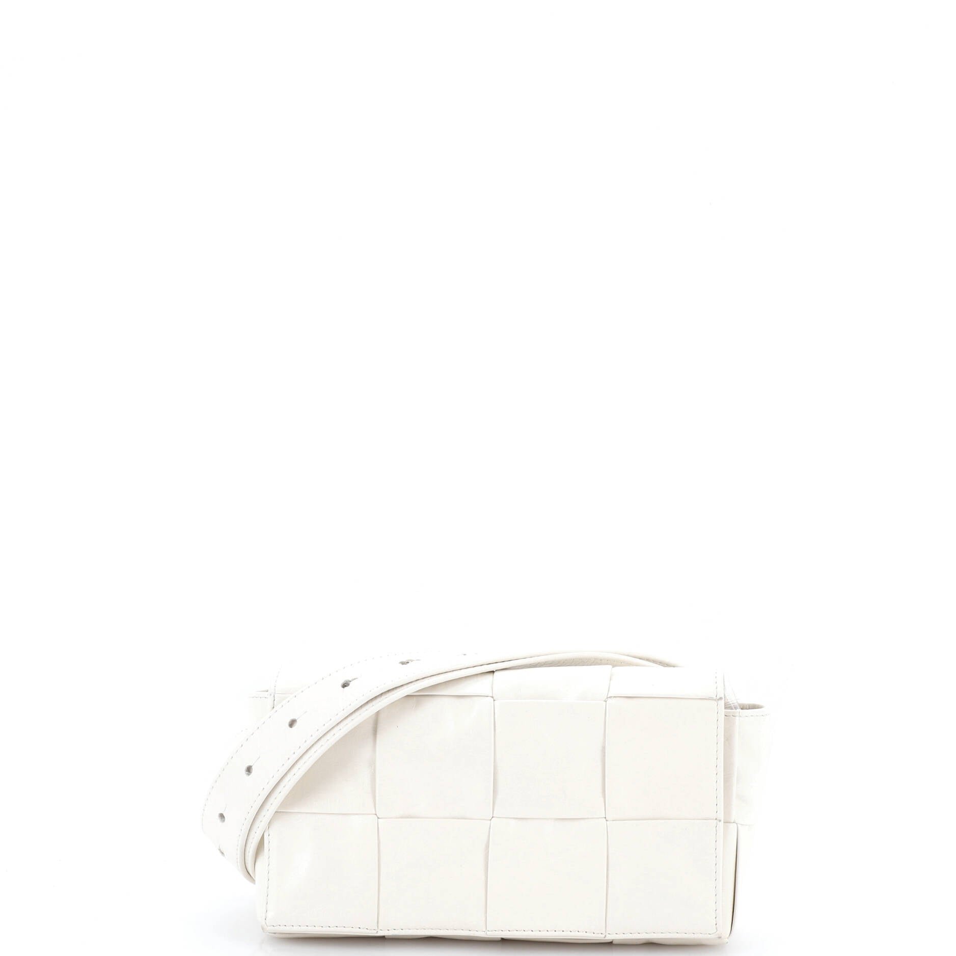 Cassette Belt Bag Maxi Intrecciato Leather