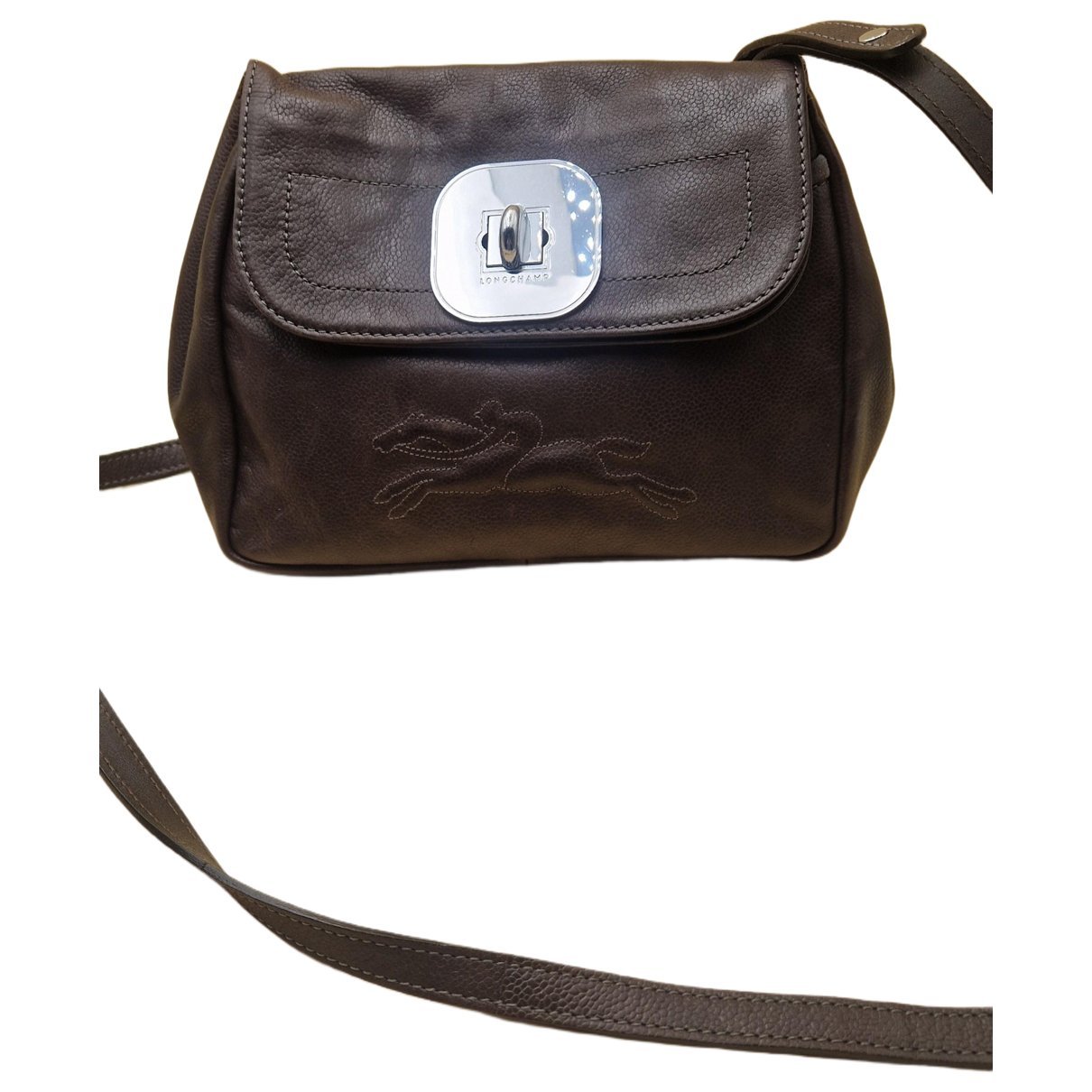 Leather crossbody bag
