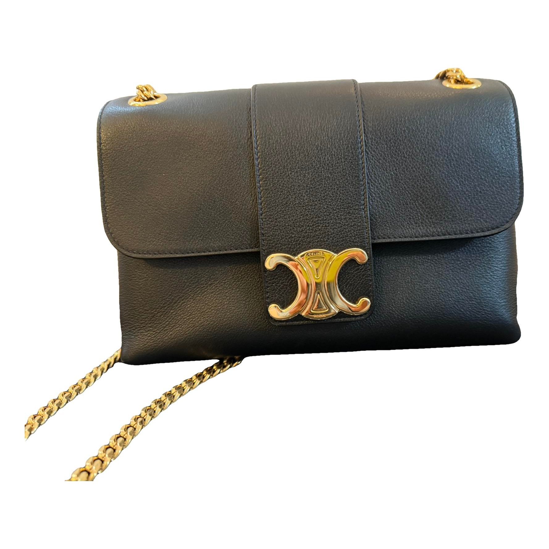 Celine Victoire leather handbag
