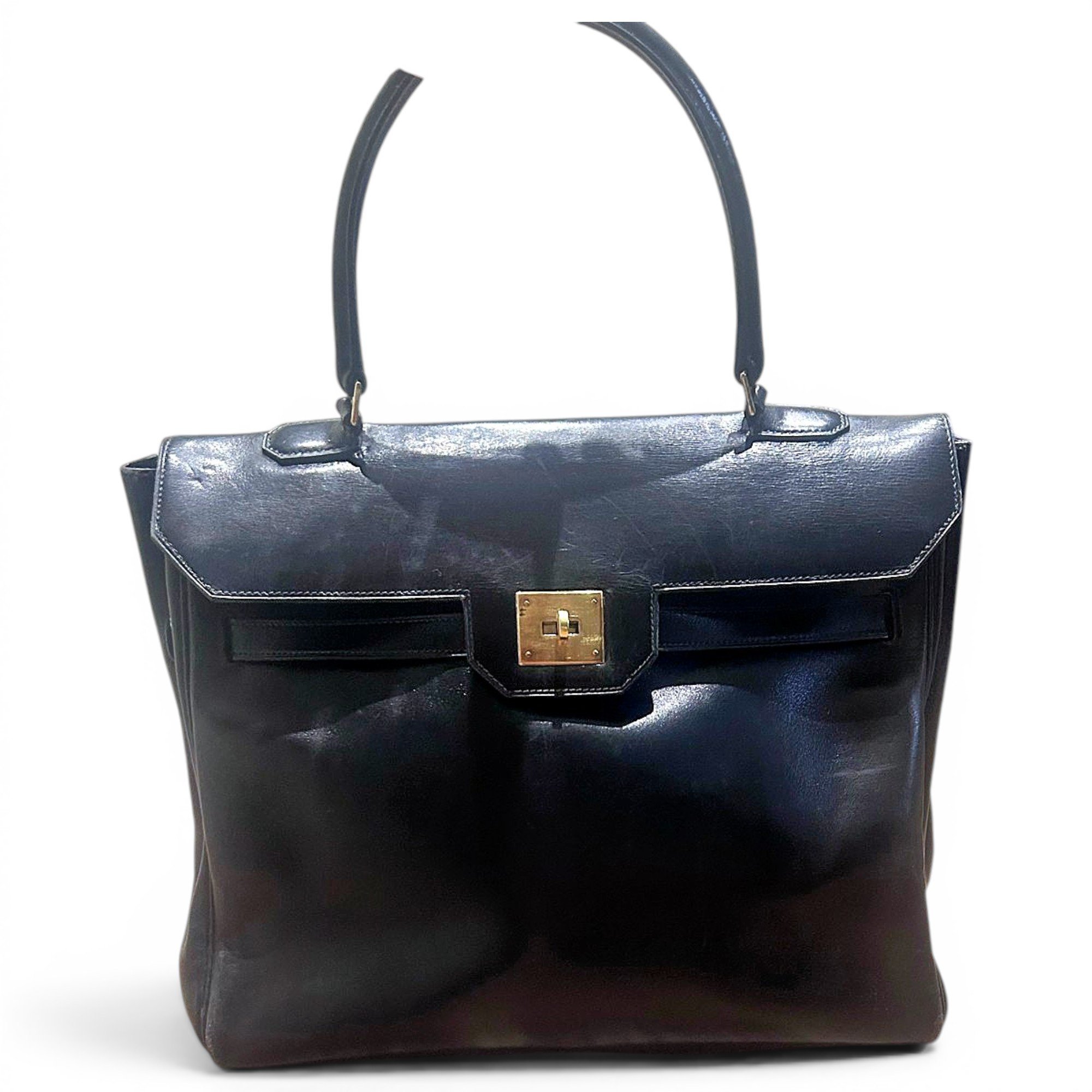 Kelly 32 leather handbag