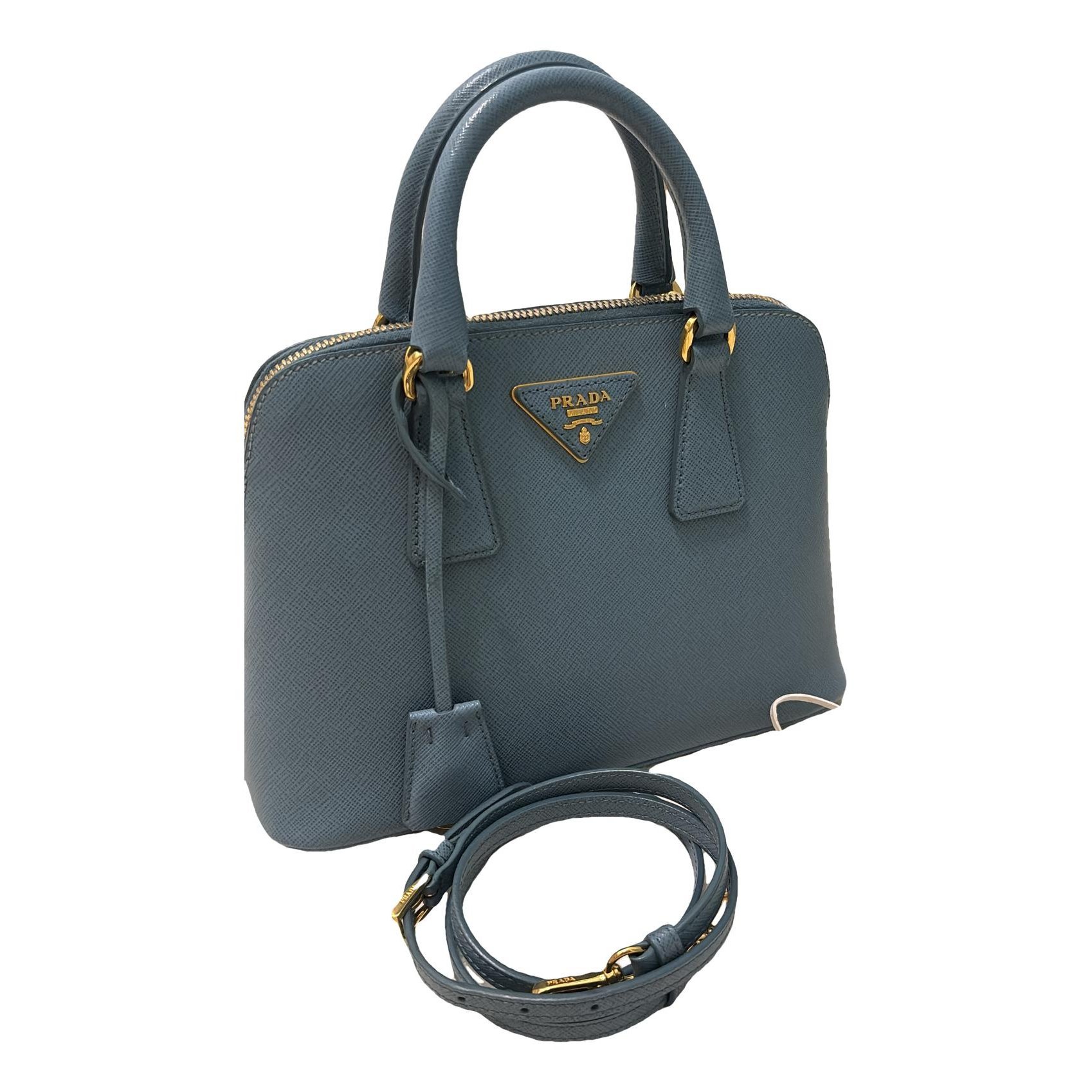 Promenade leather handbag