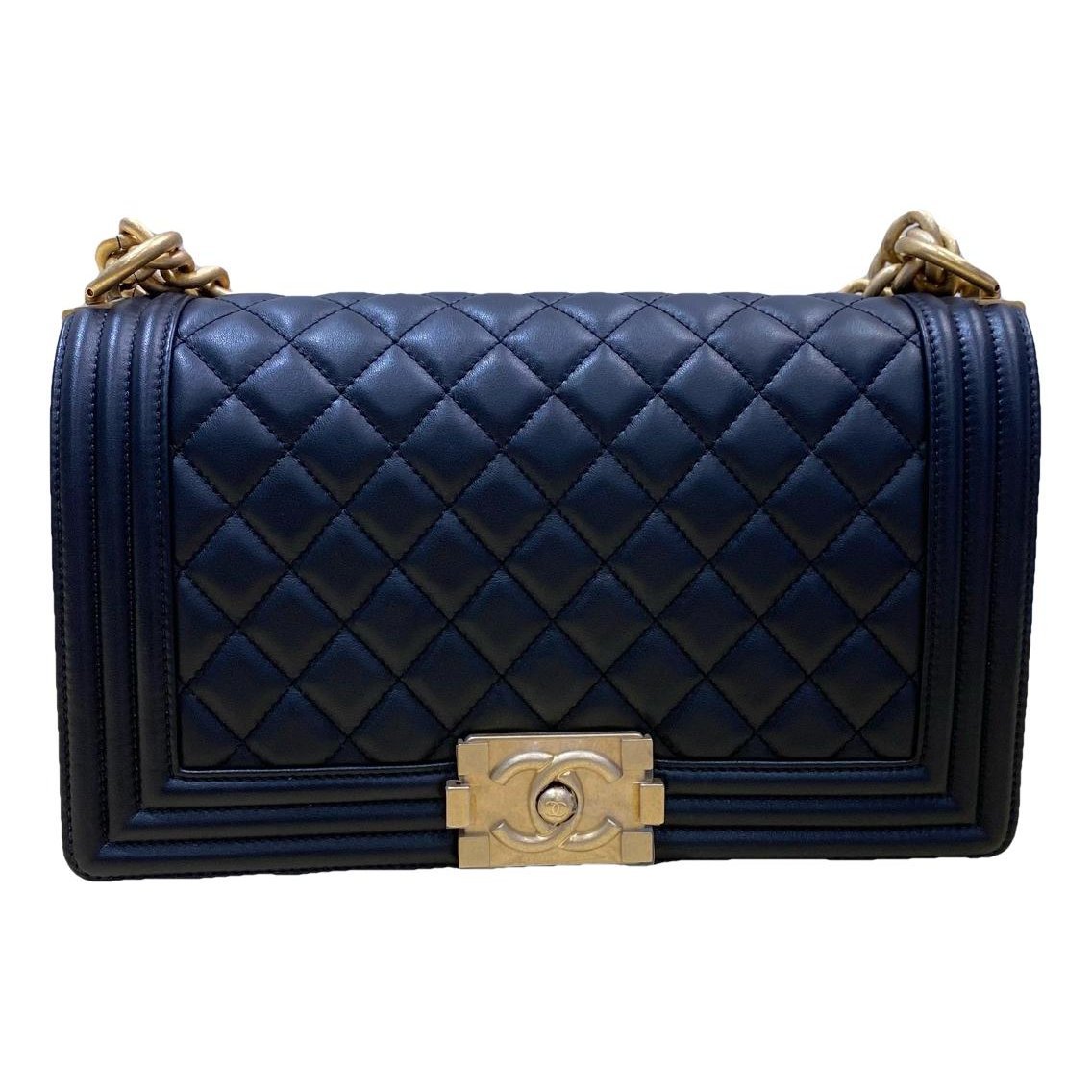 Boy leather crossbody bag