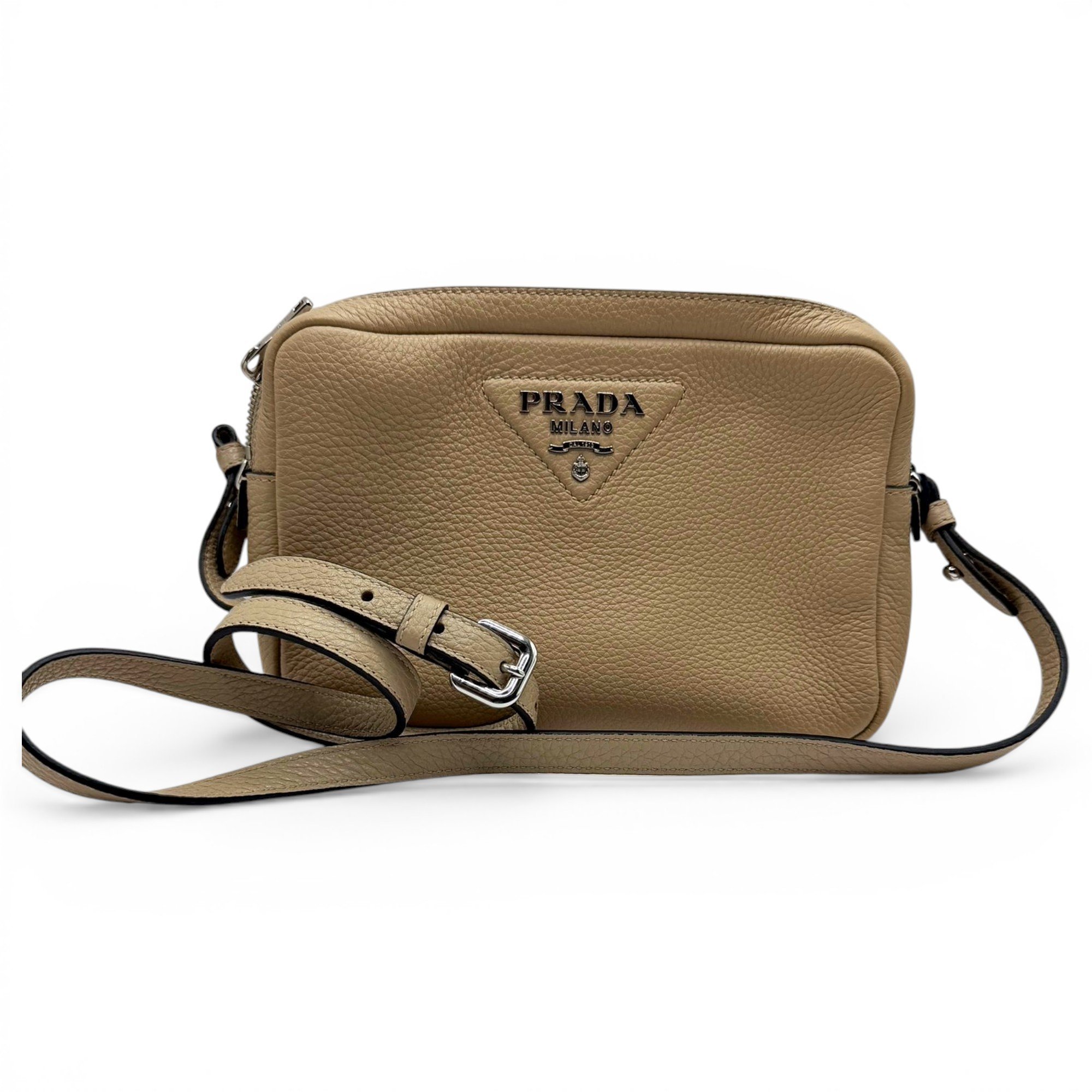 Leather crossbody bag