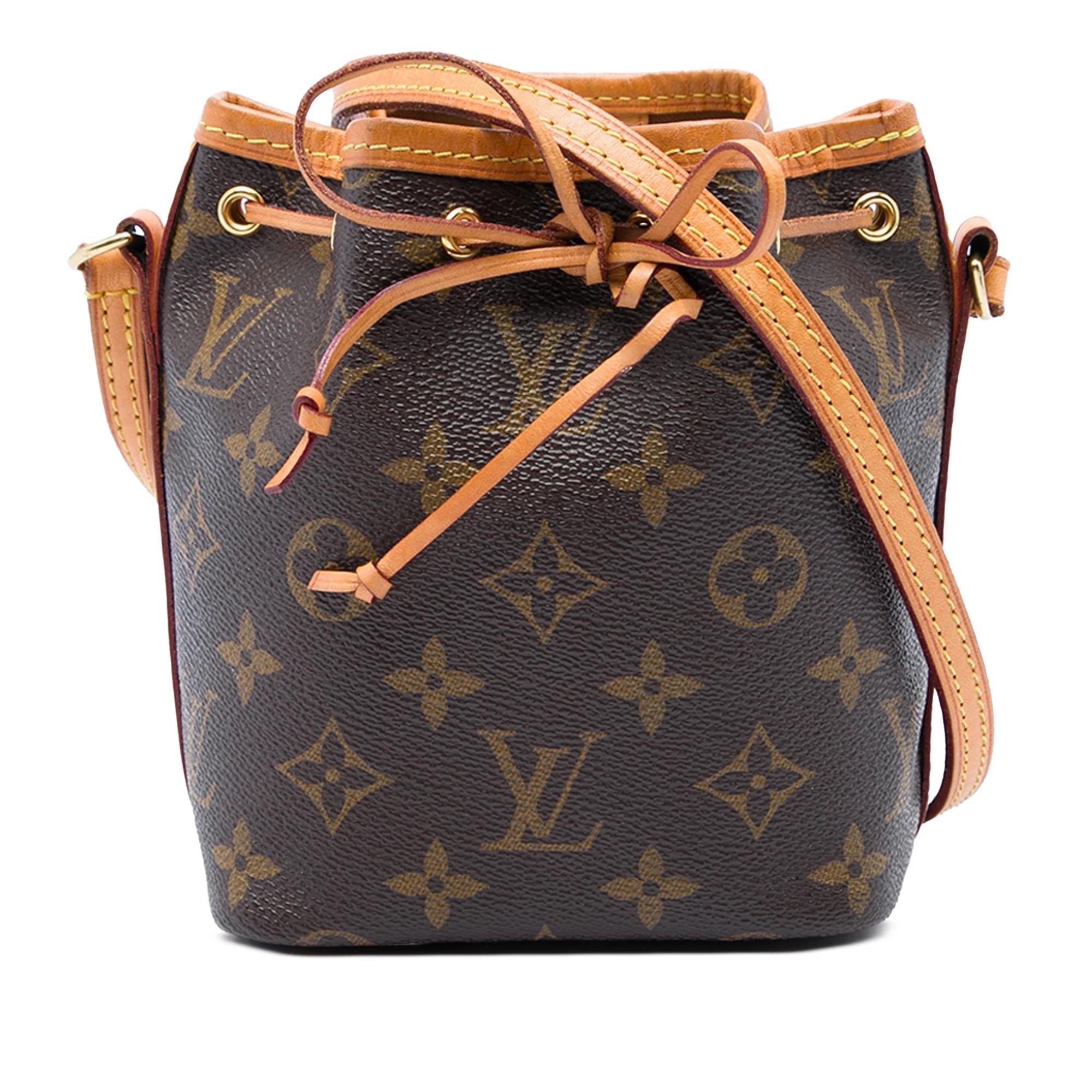 Bucket leather handbag