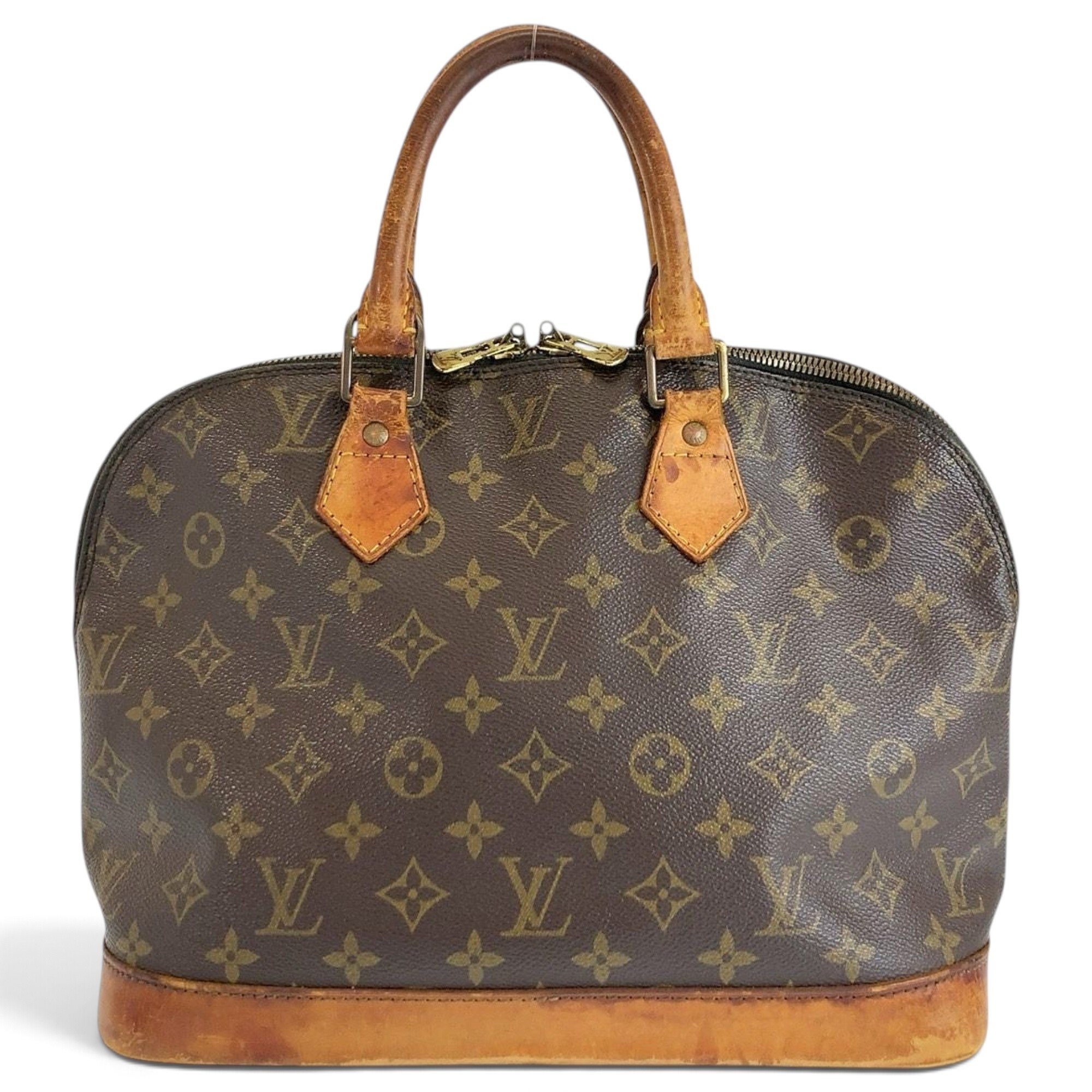 Alma leather handbag