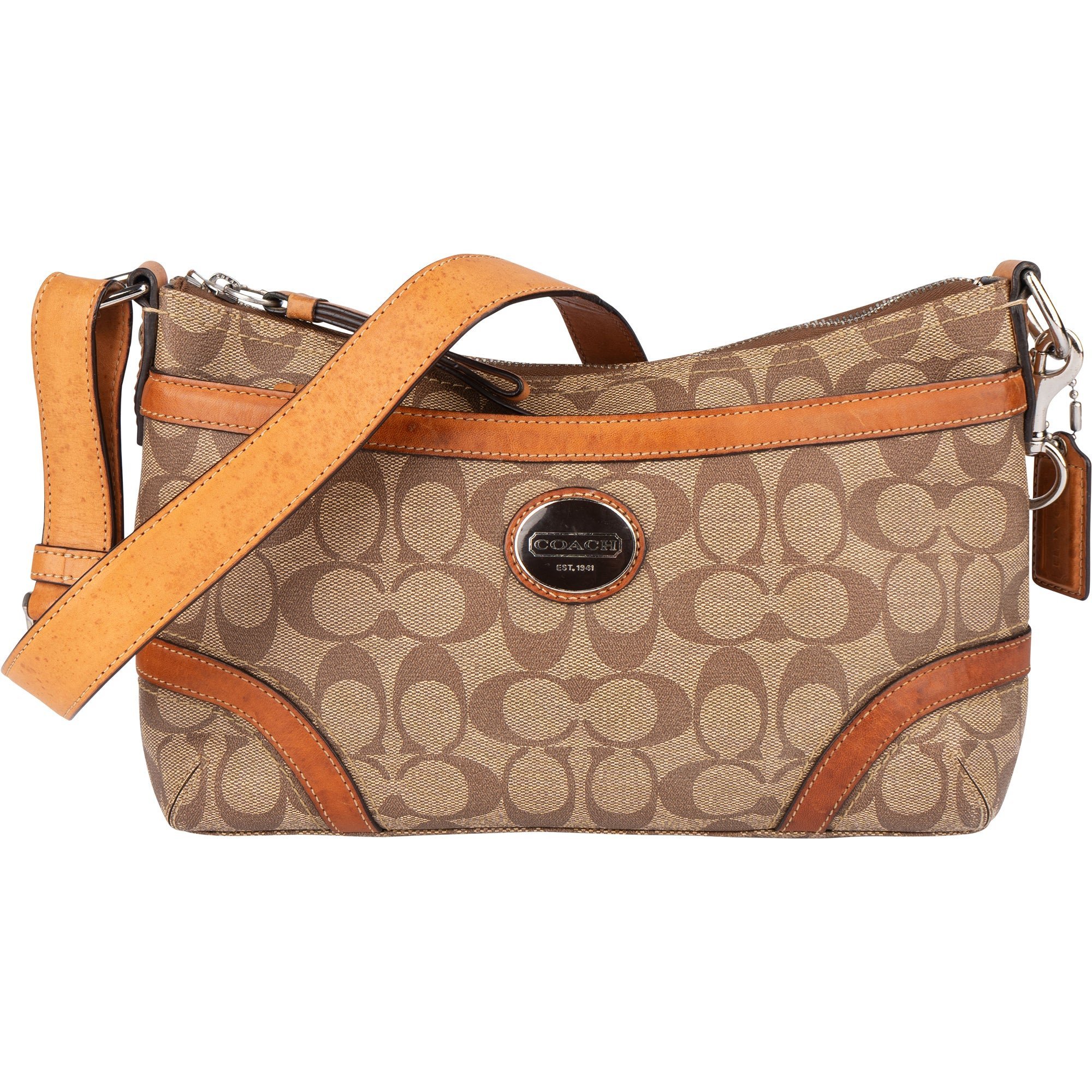 Signature Sufflette leather crossbody bag