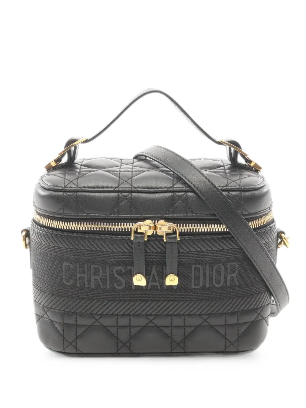 Dior 2010s Cannage DiorTravel vanity bag
