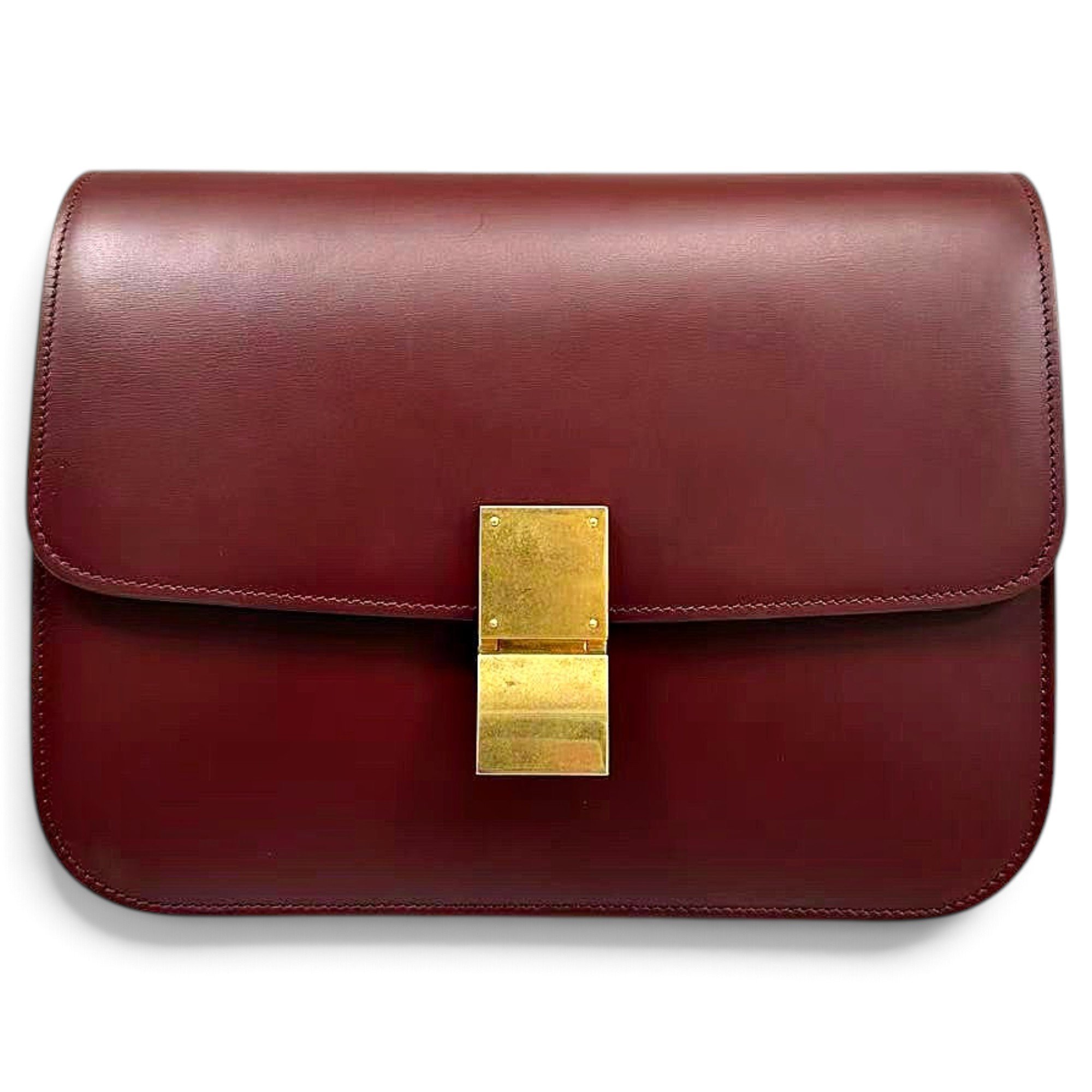 Classic leather handbag