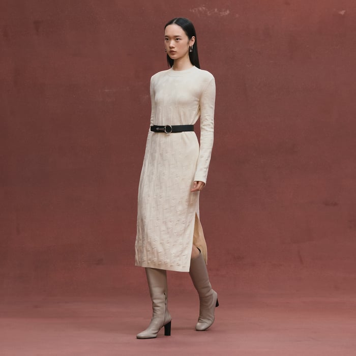 Blanc Naturel Long Dress