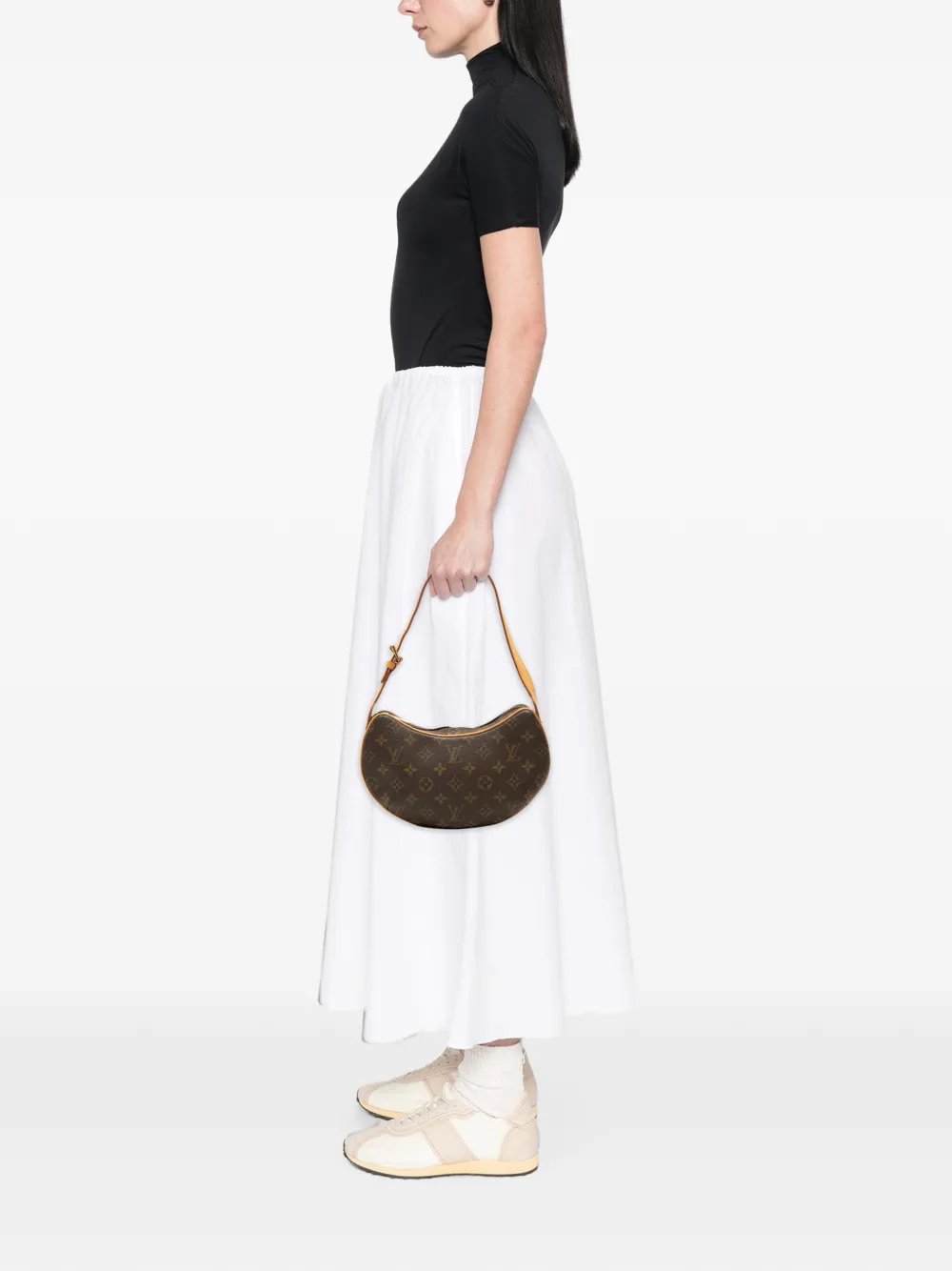 2000-2026 Monogram Croissant PM hobo bag