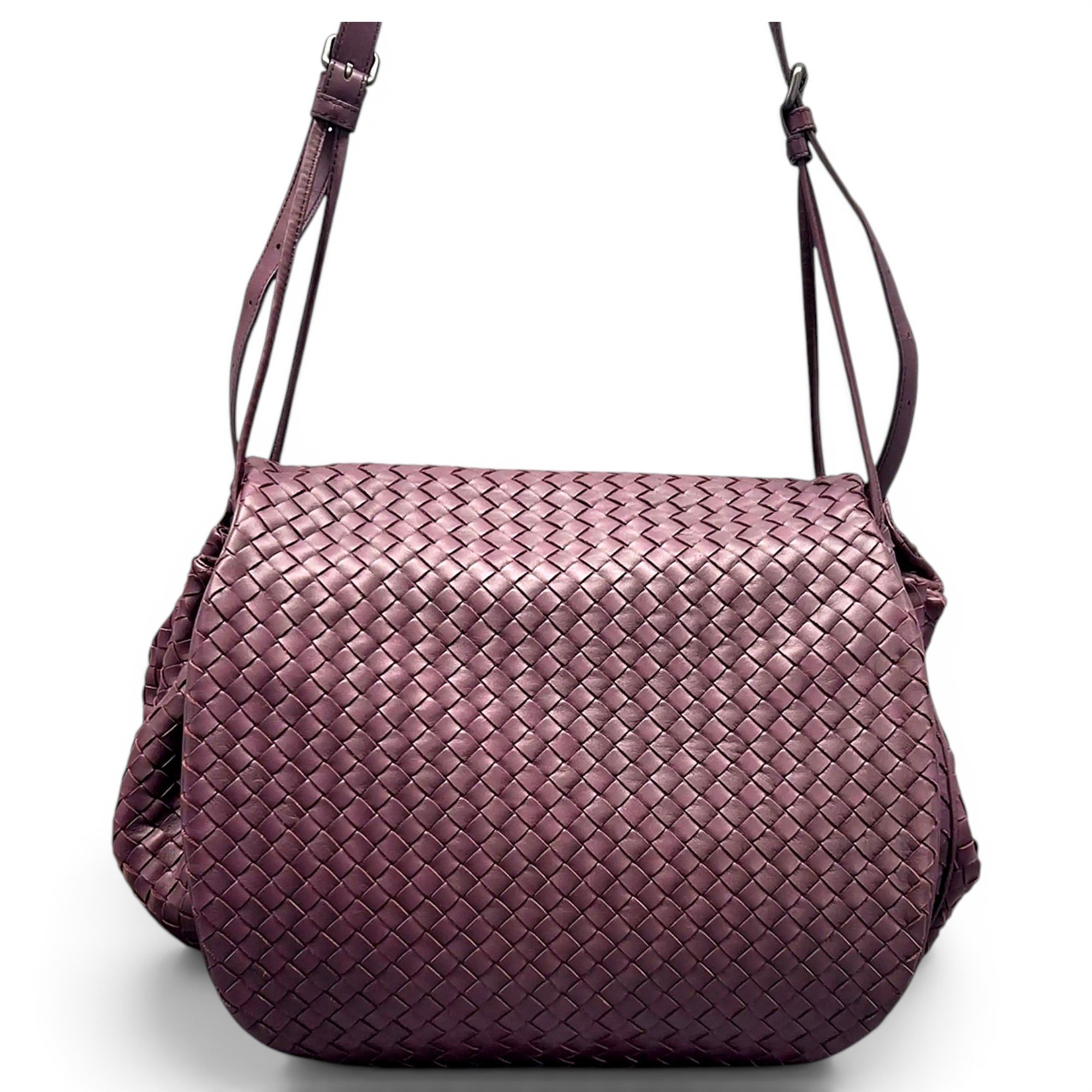 Leather crossbody bag