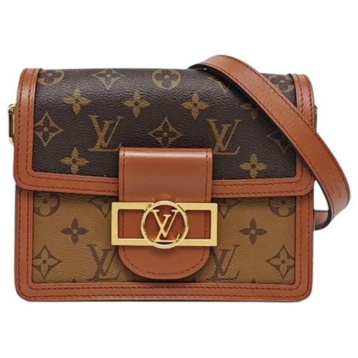 Dauphine leather mini bag