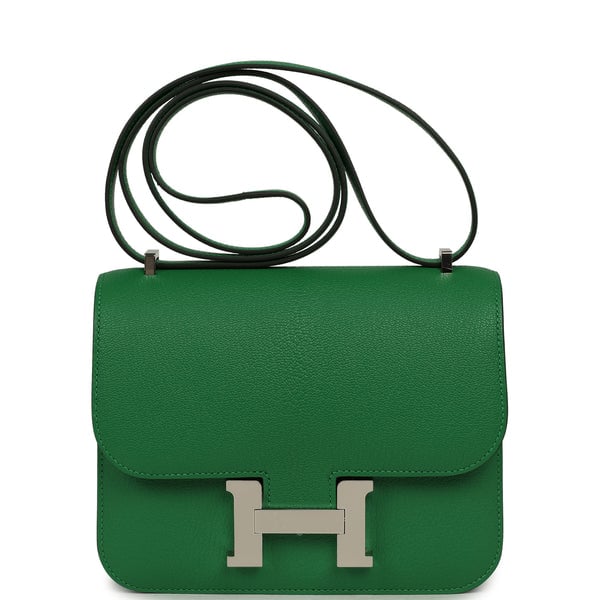 Hermes Hermes Constance 18 Bambou Chevre Mysore Palladium Hardware