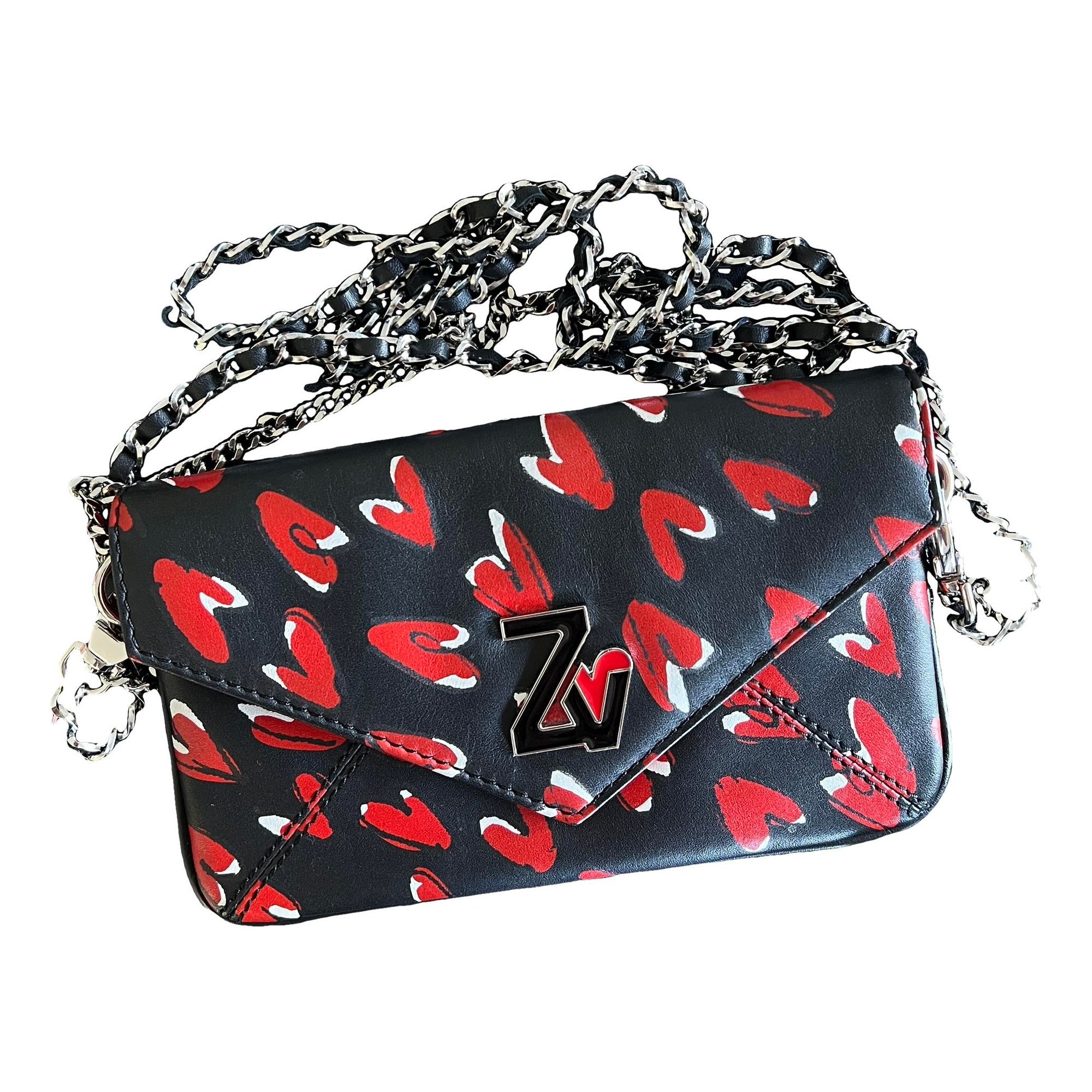 Rock leather crossbody bag