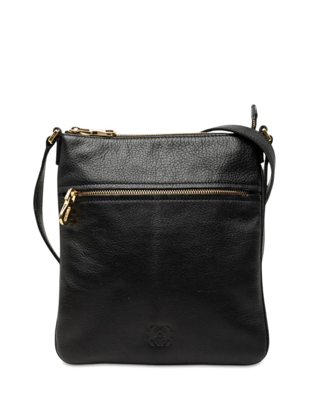 2009 Leather Anagram crossbody bag