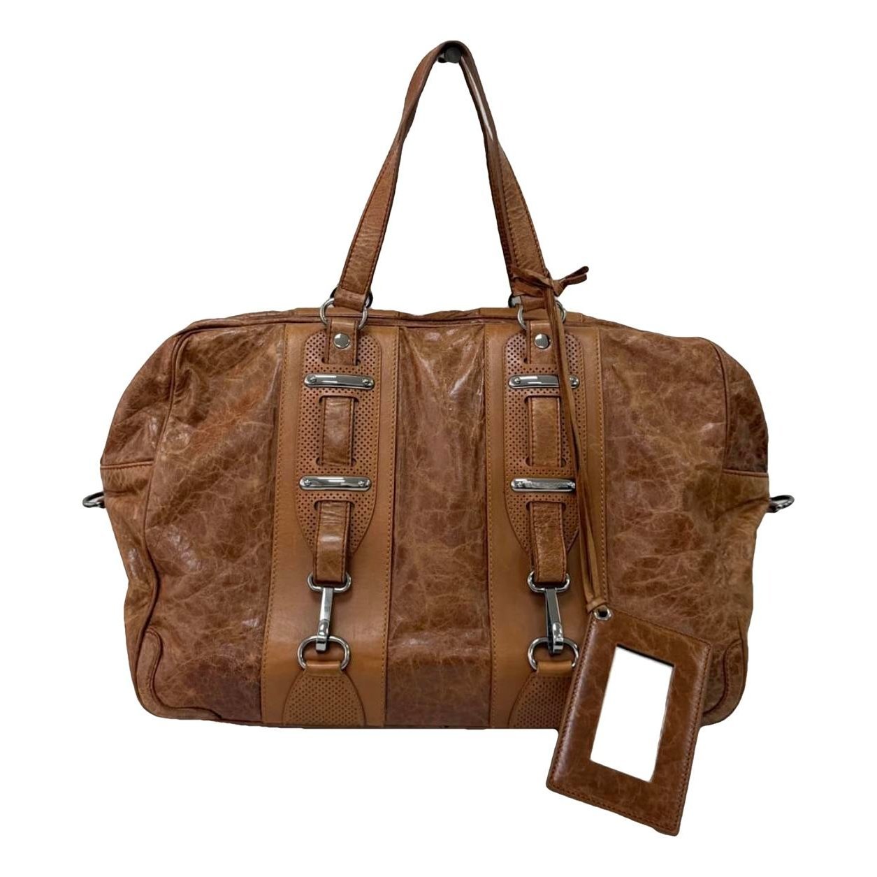 Leather handbag