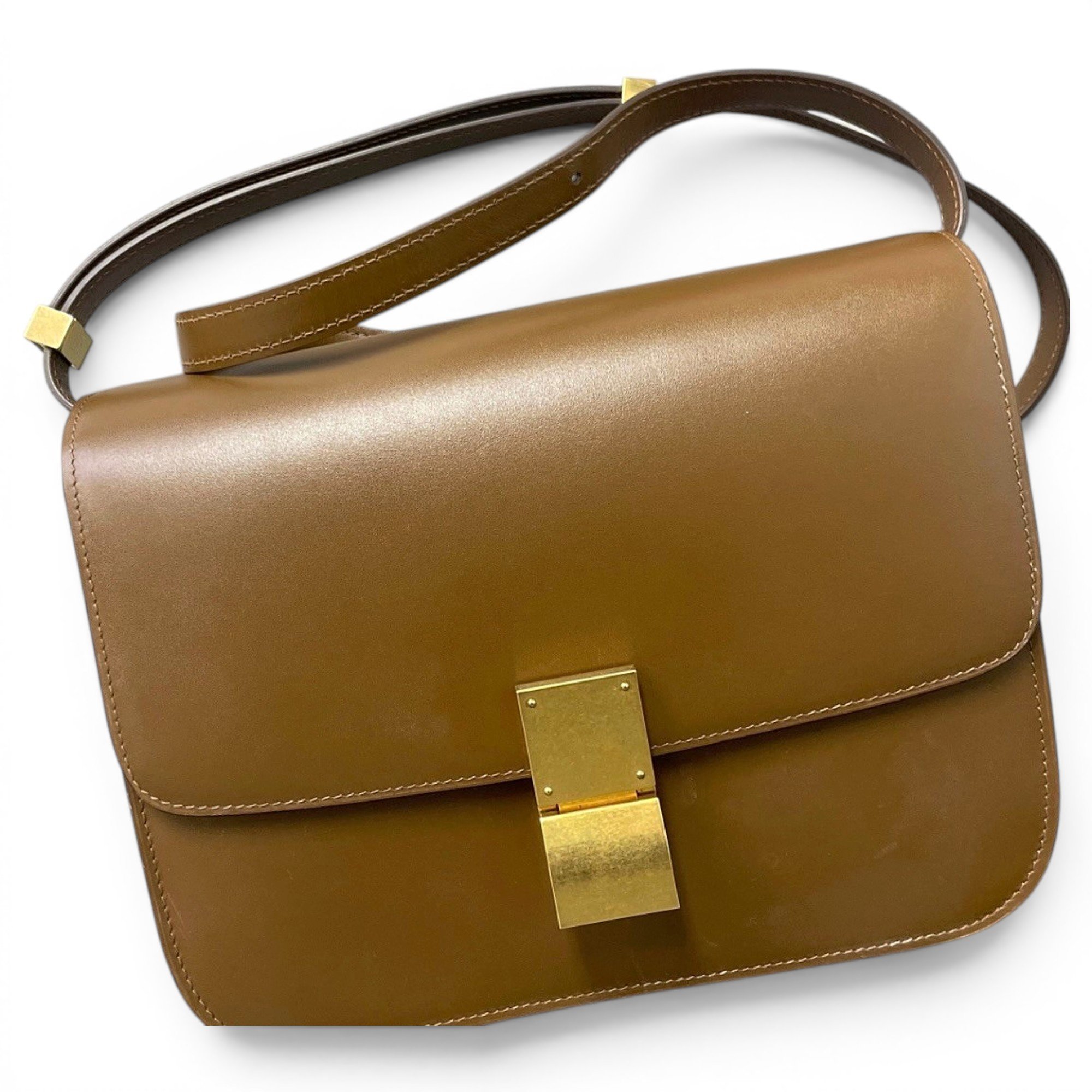 Classic leather handbag