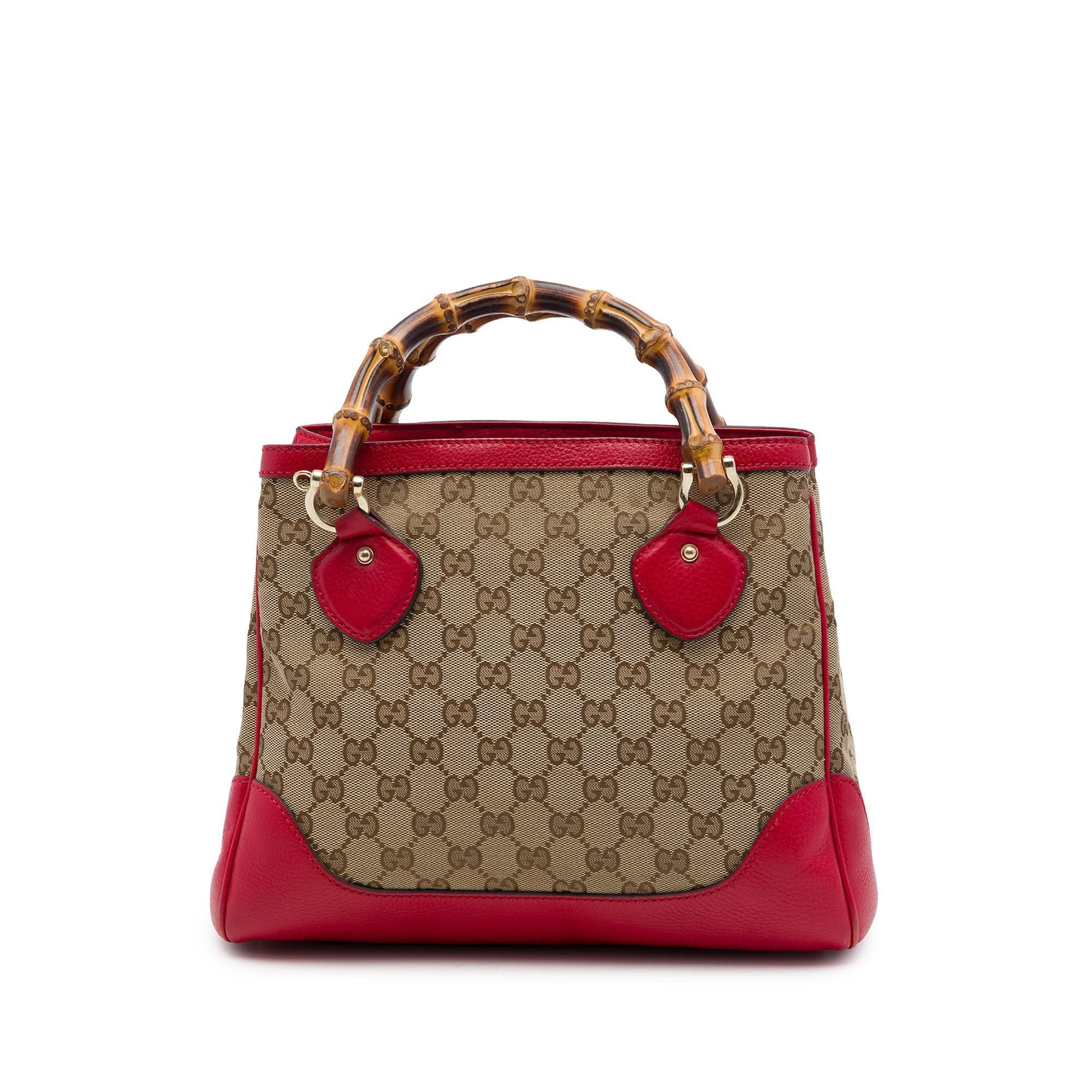 Bamboo leather handbag