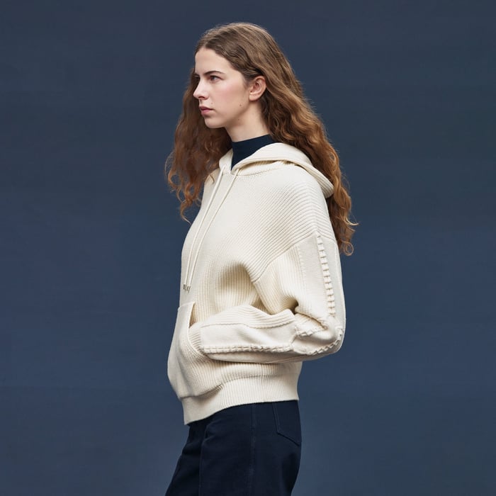 Blanc Naturel Hooded Sweater