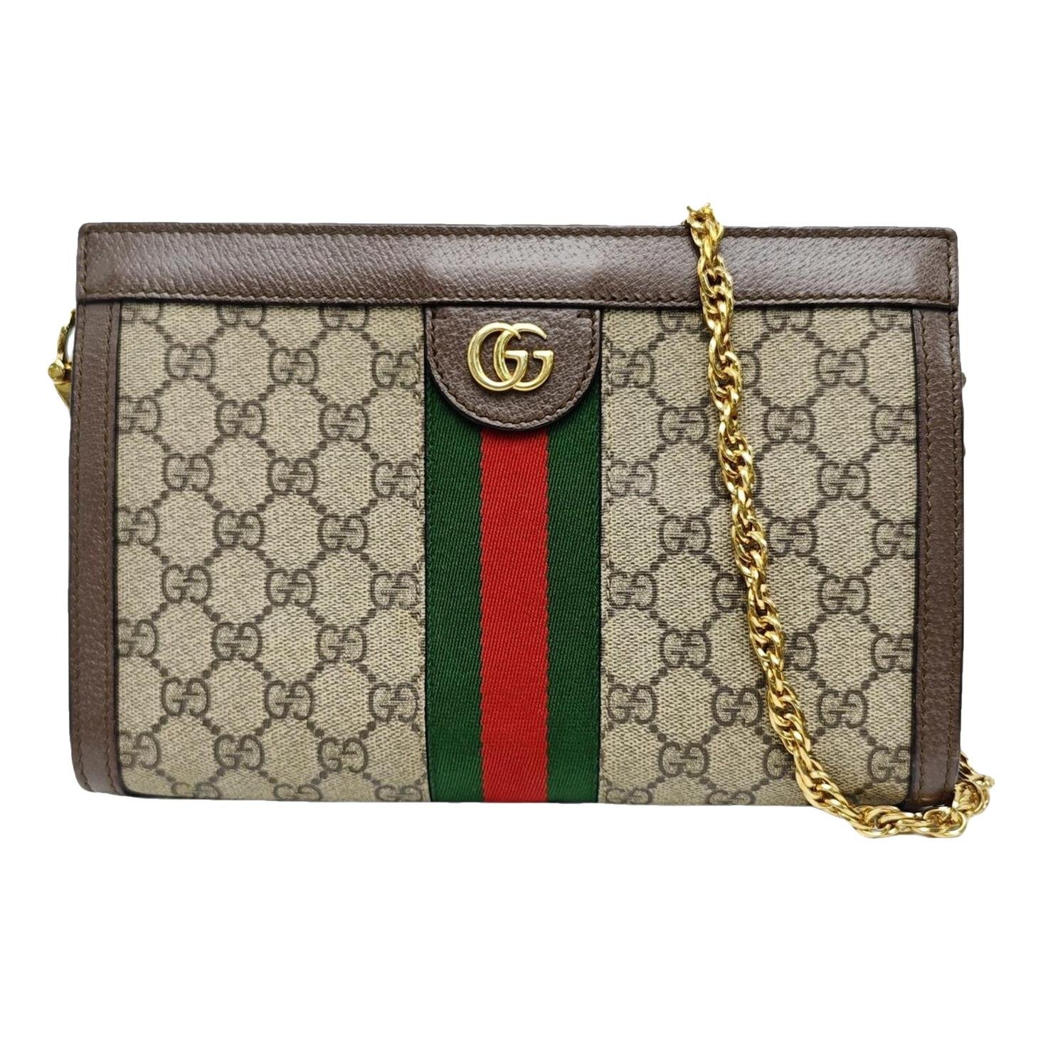 Ophidia leather handbag