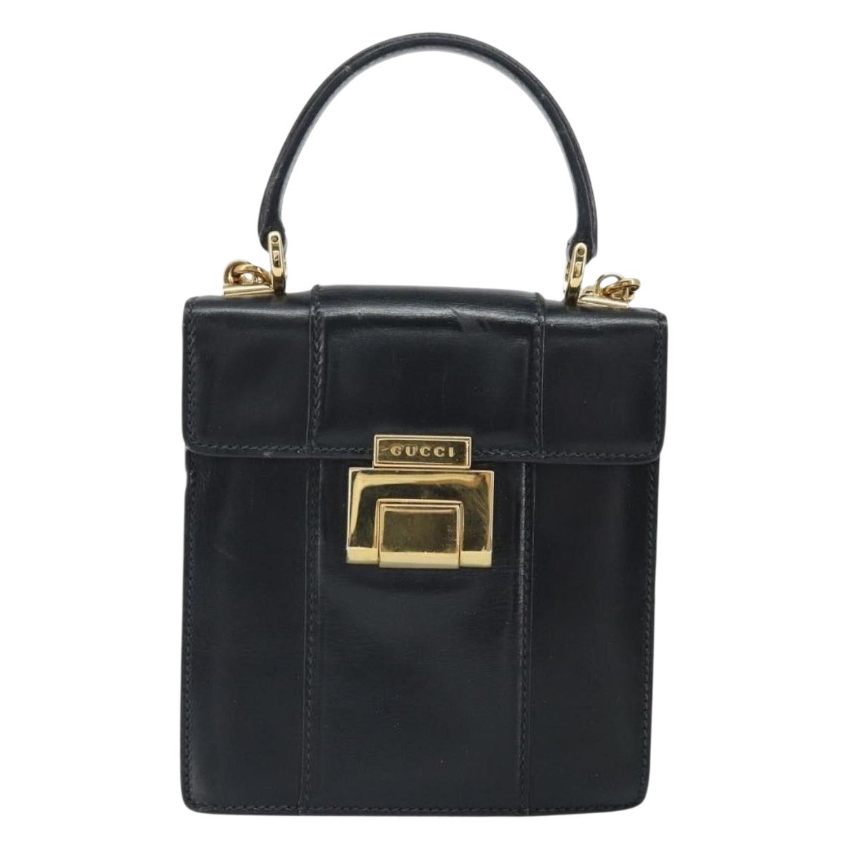 Bamboo leather handbag