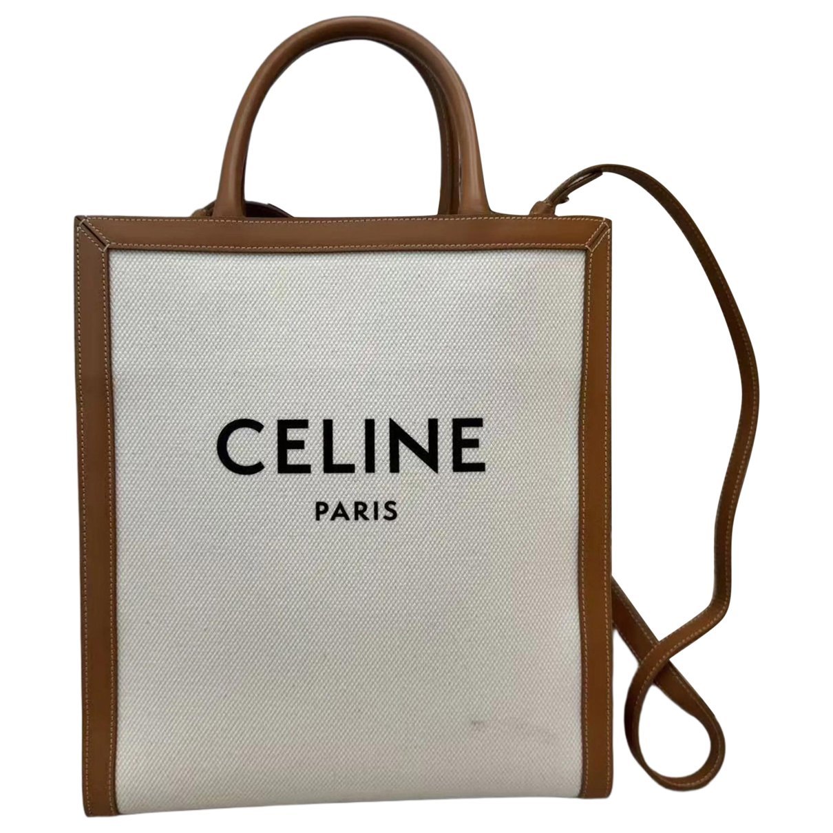 Cabas Vertical cloth crossbody bag