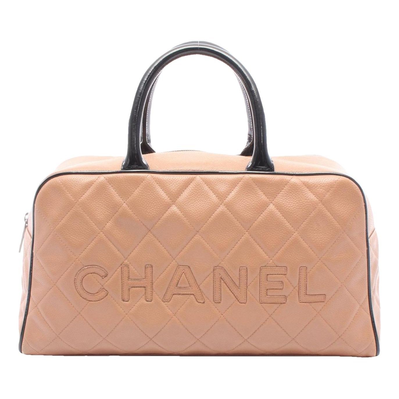 Bowling Bag leather tote