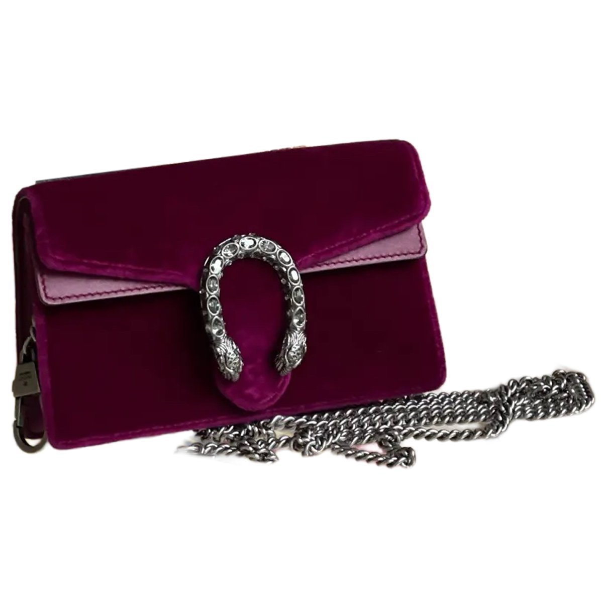 Dionysus Super Mini velvet crossbody bag