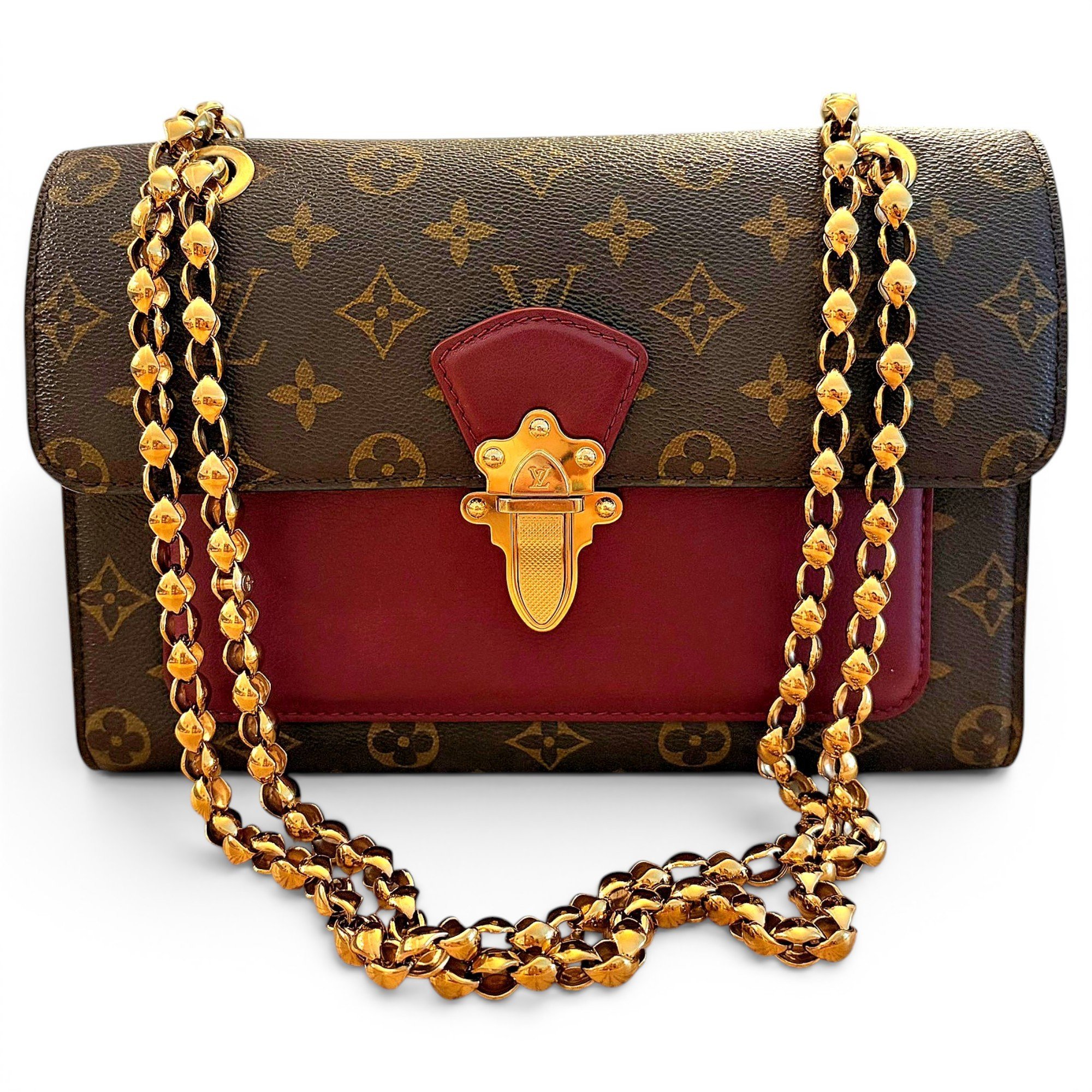 Victoire leather handbag