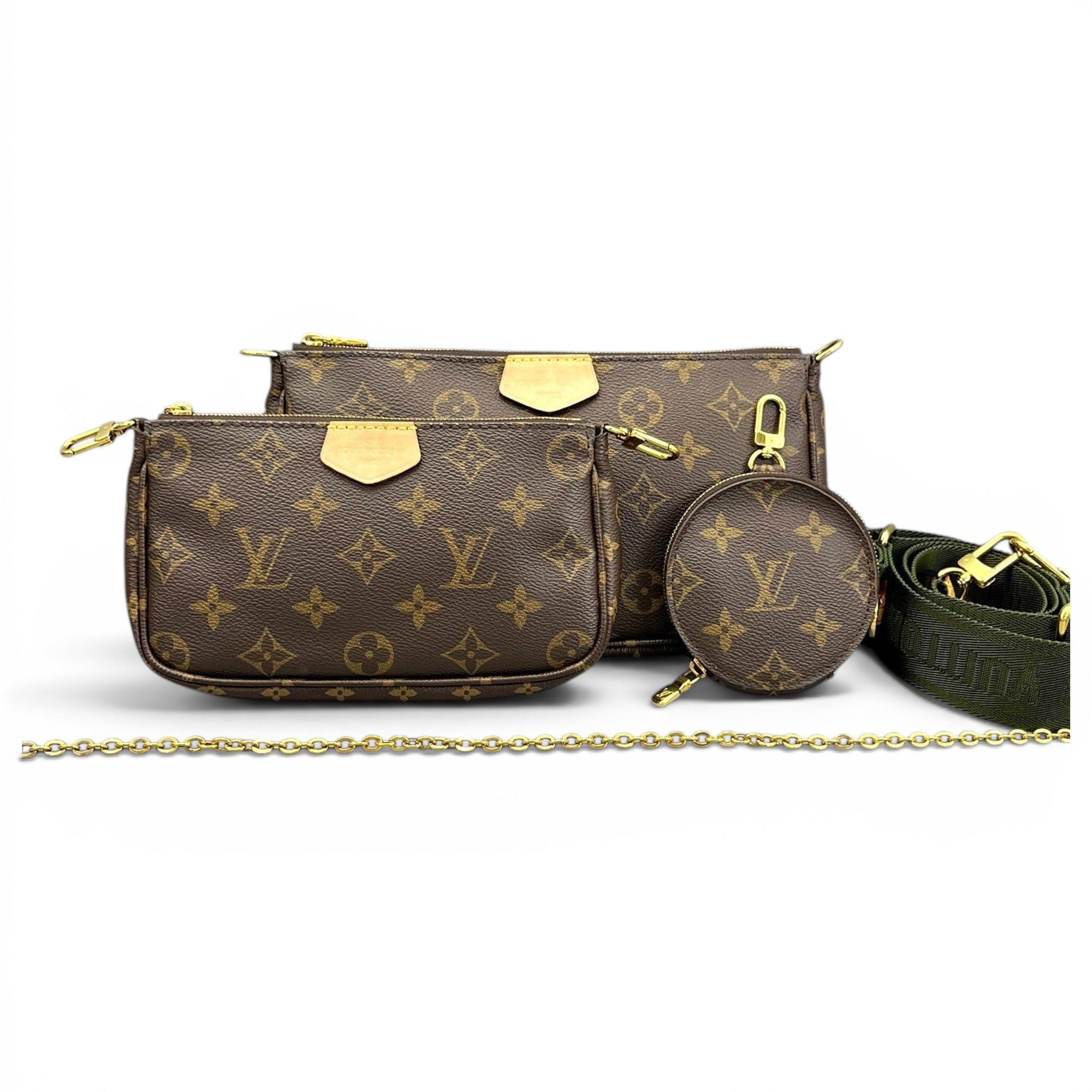 Multi Pochette Accessoires leather crossbody bag