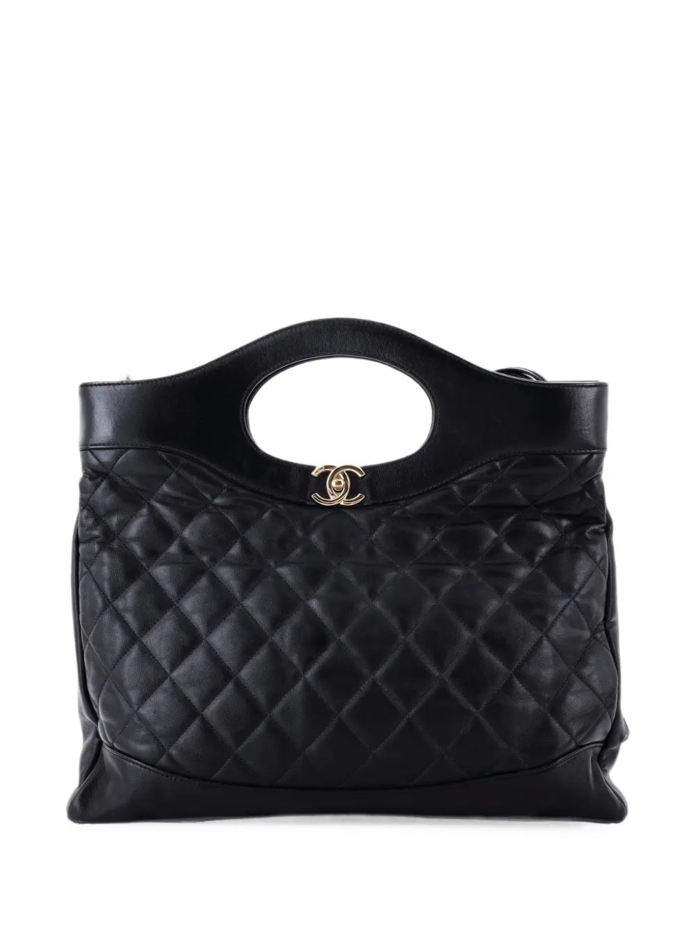 31 Shopping Bag Quilted Lambskin Large tote bag