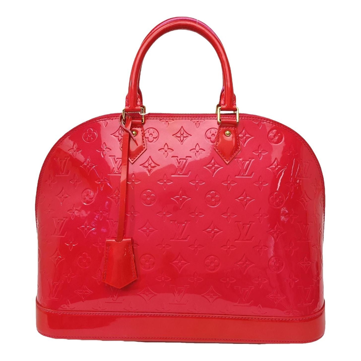 Alma patent leather handbag