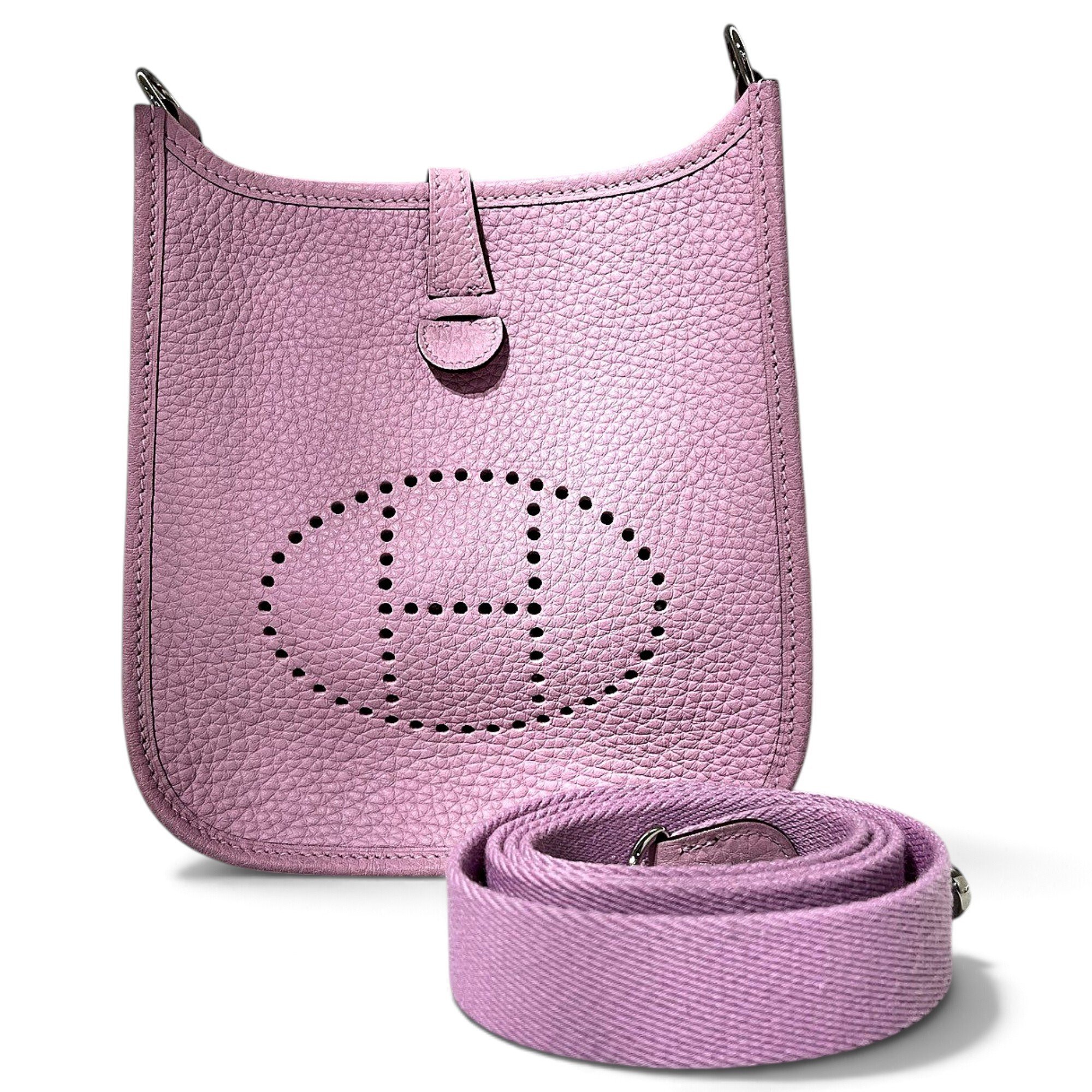 Evelyne leather handbag